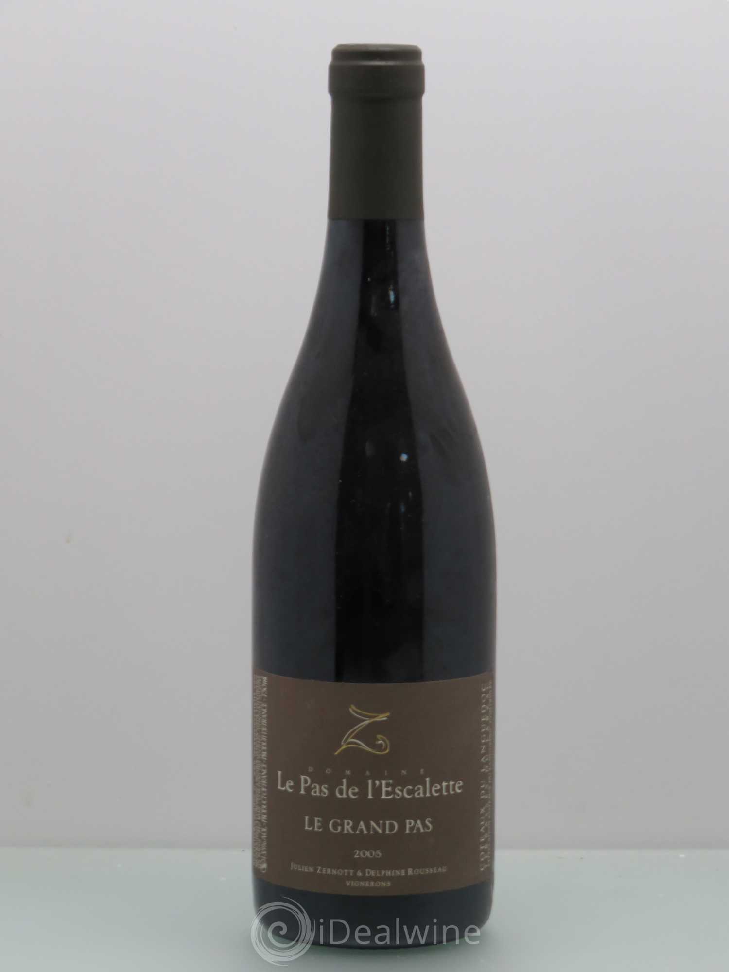 Languedoc Dom. le Pas de l'Escalette -Terrasses du Larzac Le Grand Pas 2005 - Posten von 1 Flasche - 0