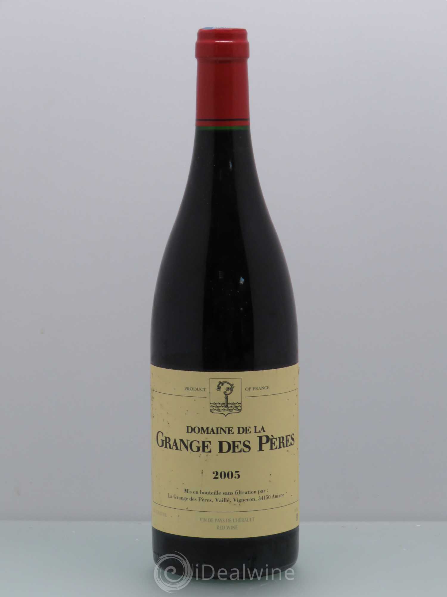 Pays d'Hérault Grange des Pères Laurent Vaillé 2005 - Lot de 1 bouteille - 0
