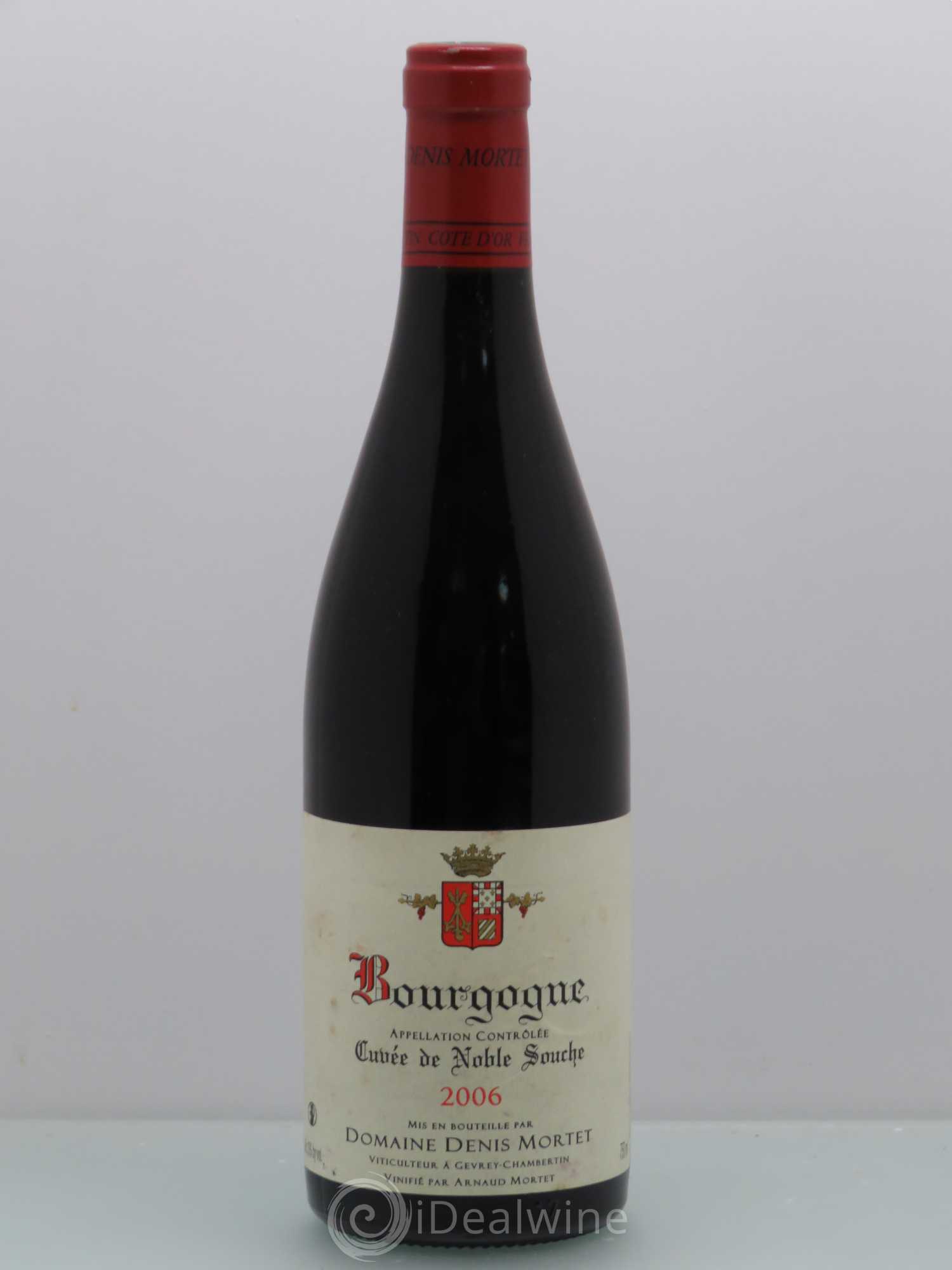 Bourgogne Cuvée de Noble Souche Denis Mortet (Domaine) 2006 - Lot de 1 bouteille - 0