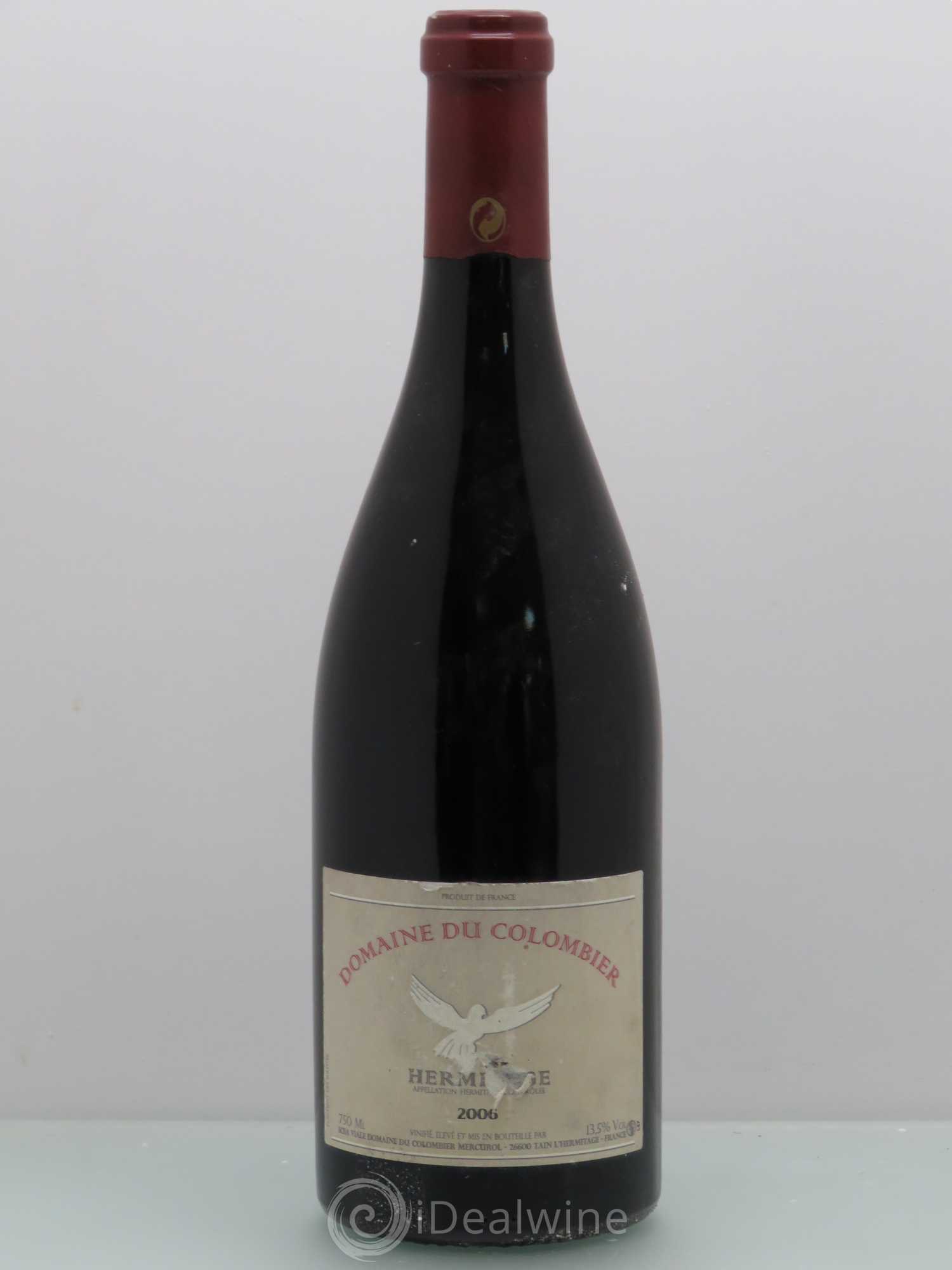 Hermitage Colombier (Domaine du) 2006 - Lot de 1 bouteille - 0