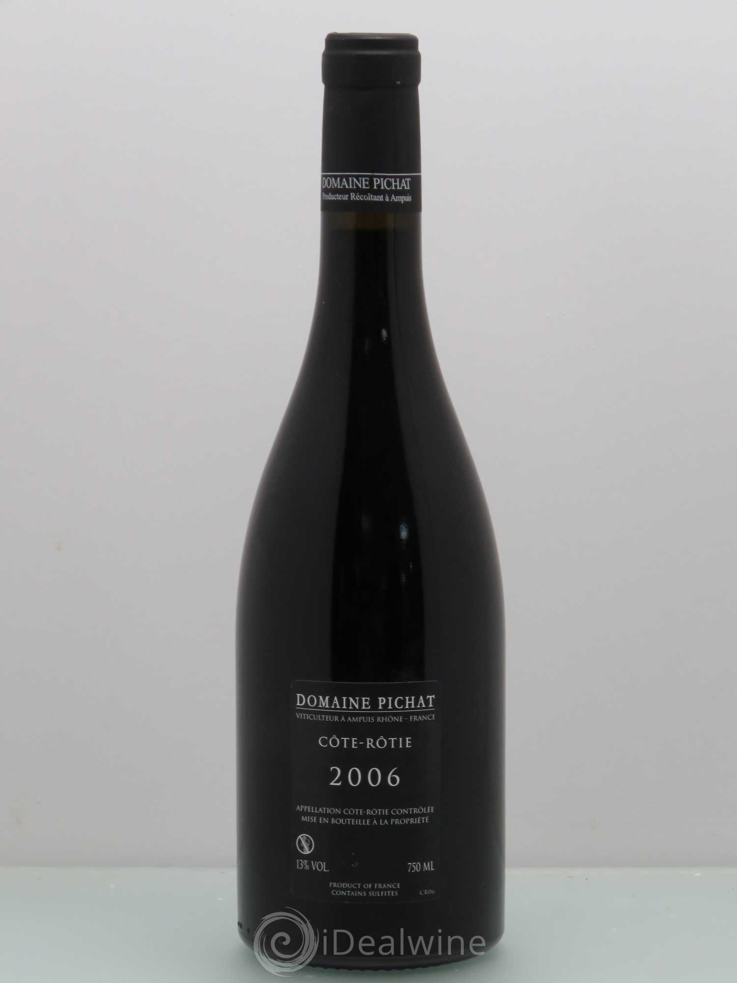 Côte-Rôtie Les Grandes Places Pichat (Domaine) 2006 - Lot de 1 bouteille - 1
