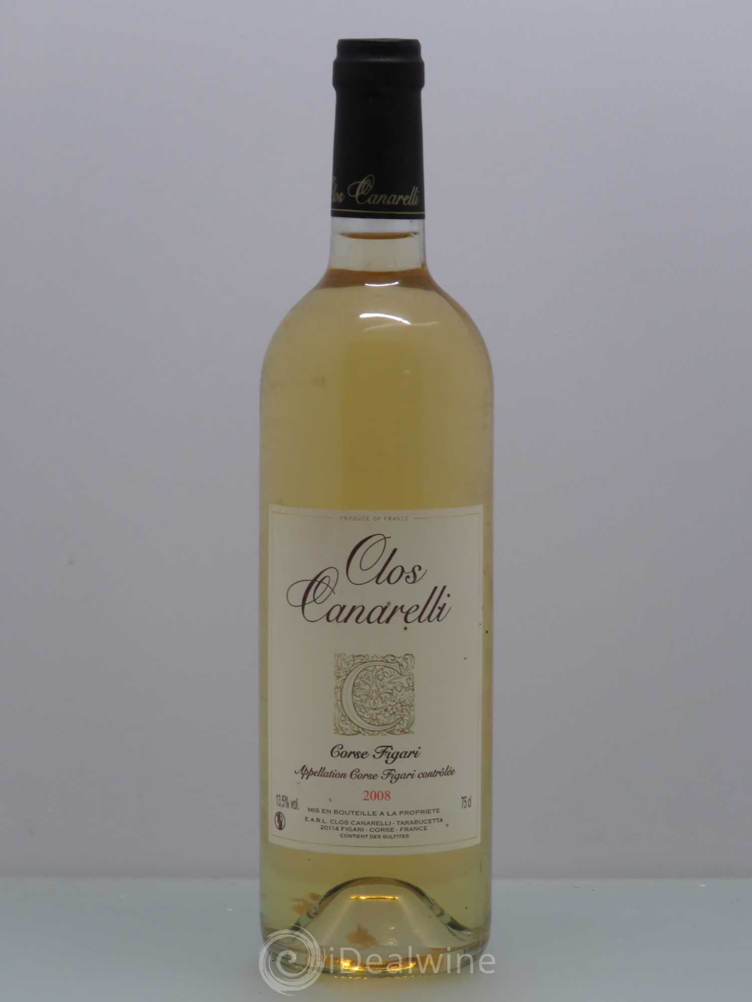 Figari Clos Canarelli 2008 - Lot de 1 bouteille - 0