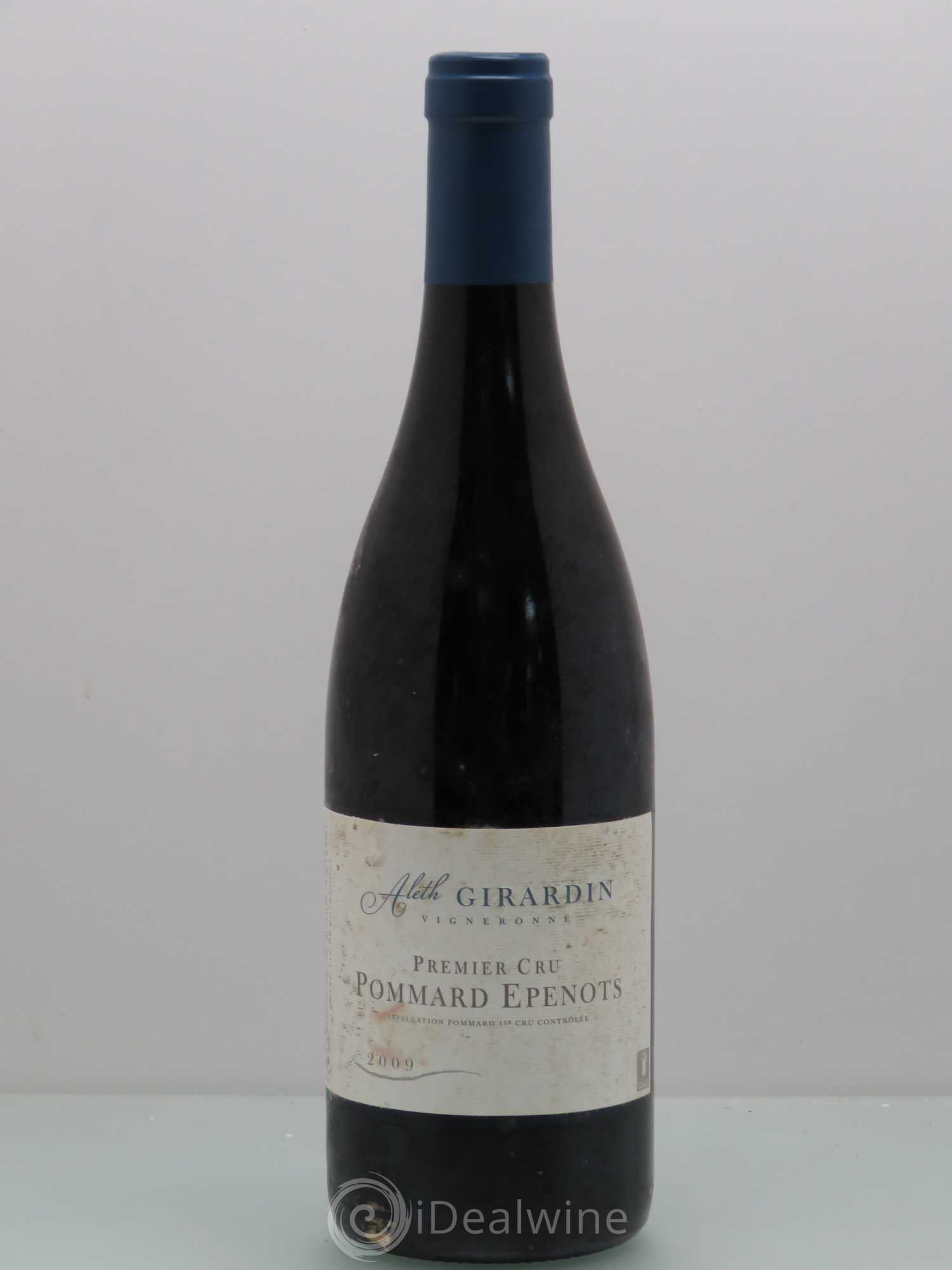 Pommard 1er Cru Domaine Aleth Girardin Epenots 2009 - Posten von 1 Flasche - 0
