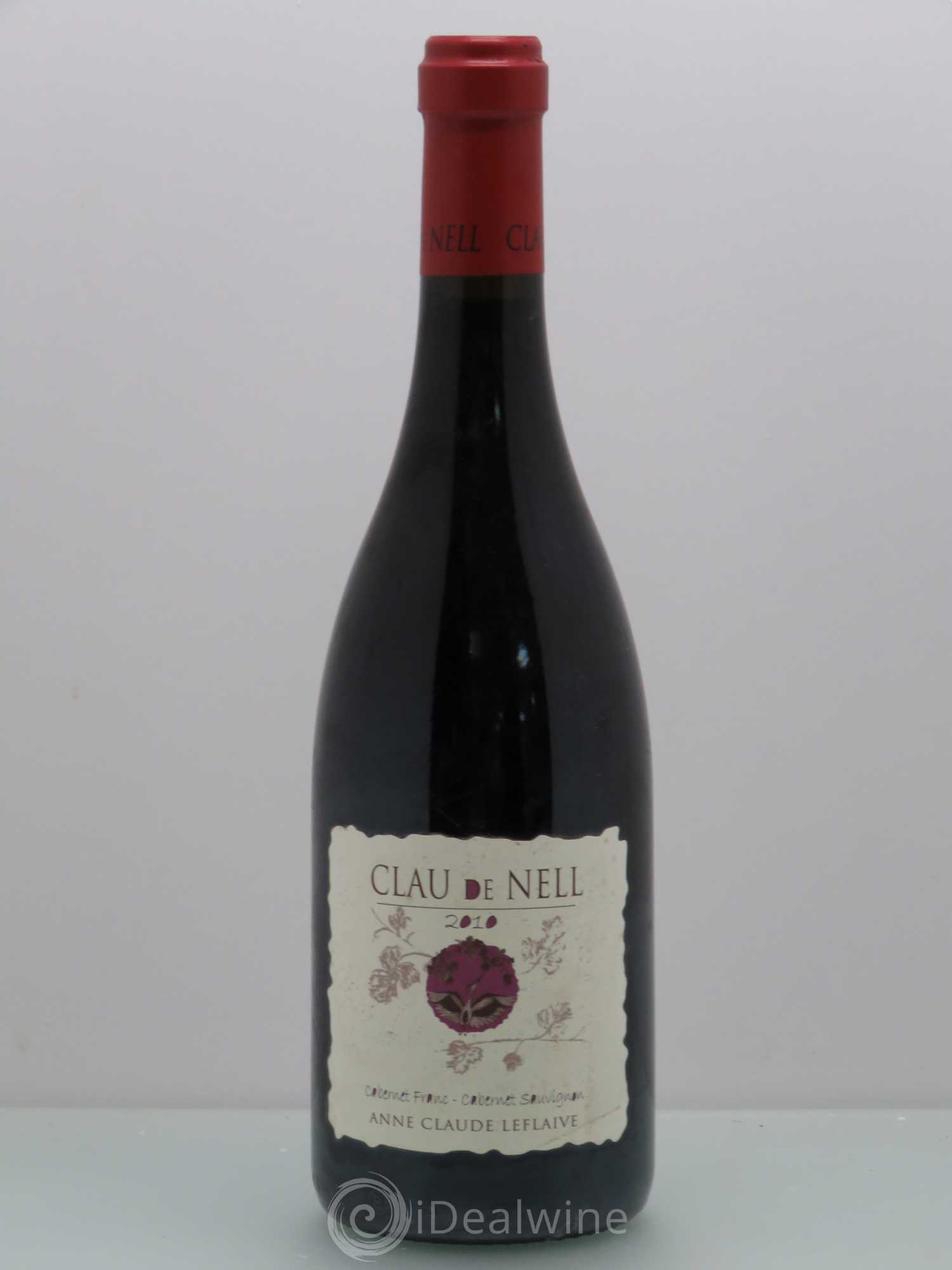 Anjou Clau De Nell Cabernet Franc Cabernet Sauvignon 2010 - Posten von 1 Flasche - 0