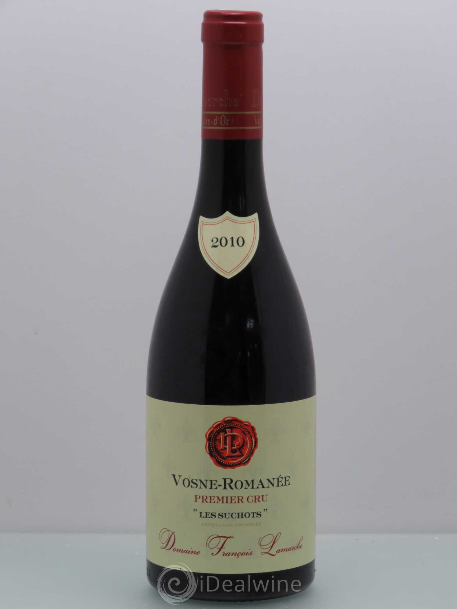 Vosne-Romanée 1er Cru Les Suchots Lamarche (Domaine) 2010 - Lot de 1 bouteille - 0