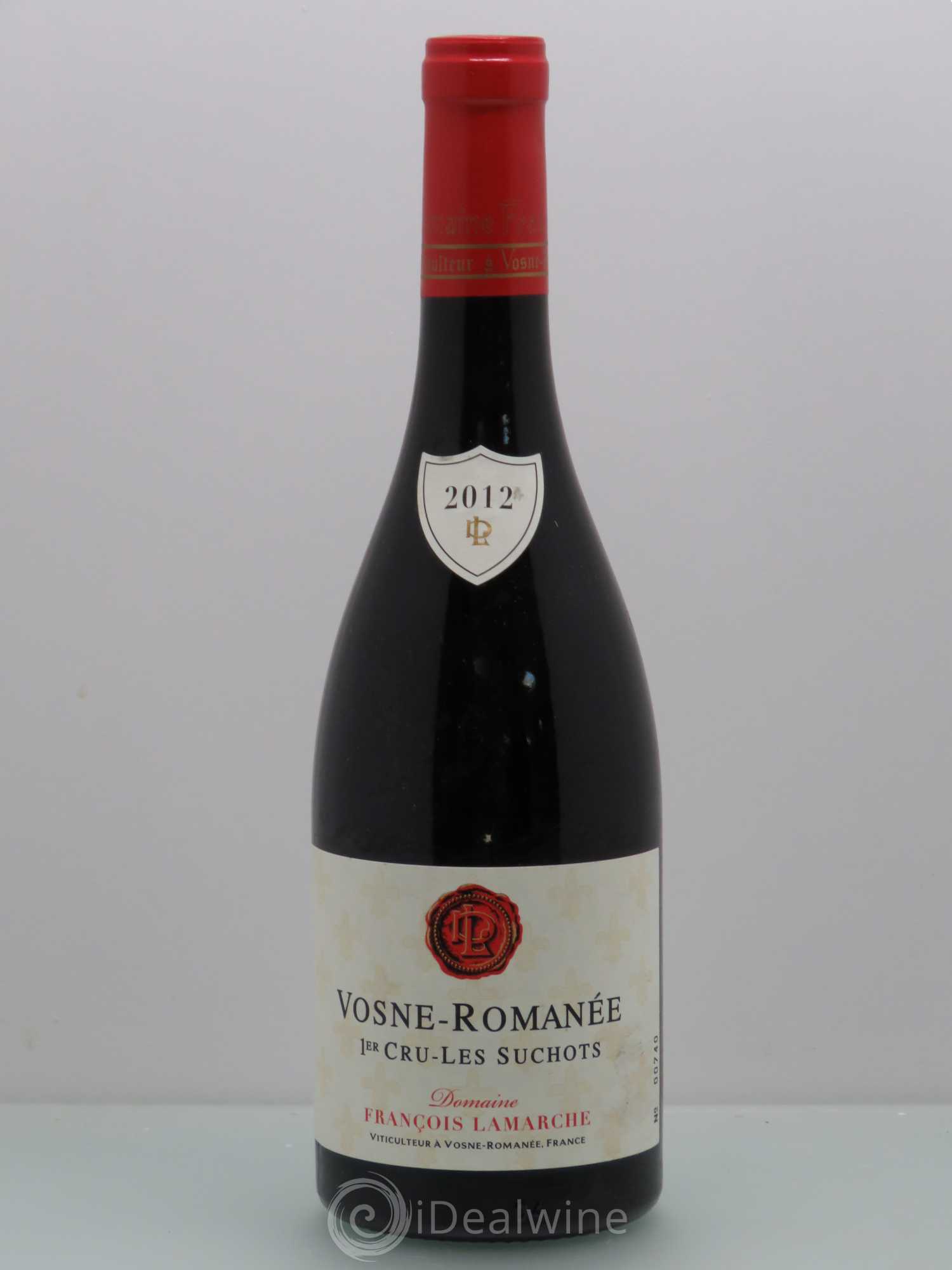 Vosne-Romanée 1er Cru Les Suchots Lamarche (Domaine) 2012 - Lot de 1 bouteille - 0