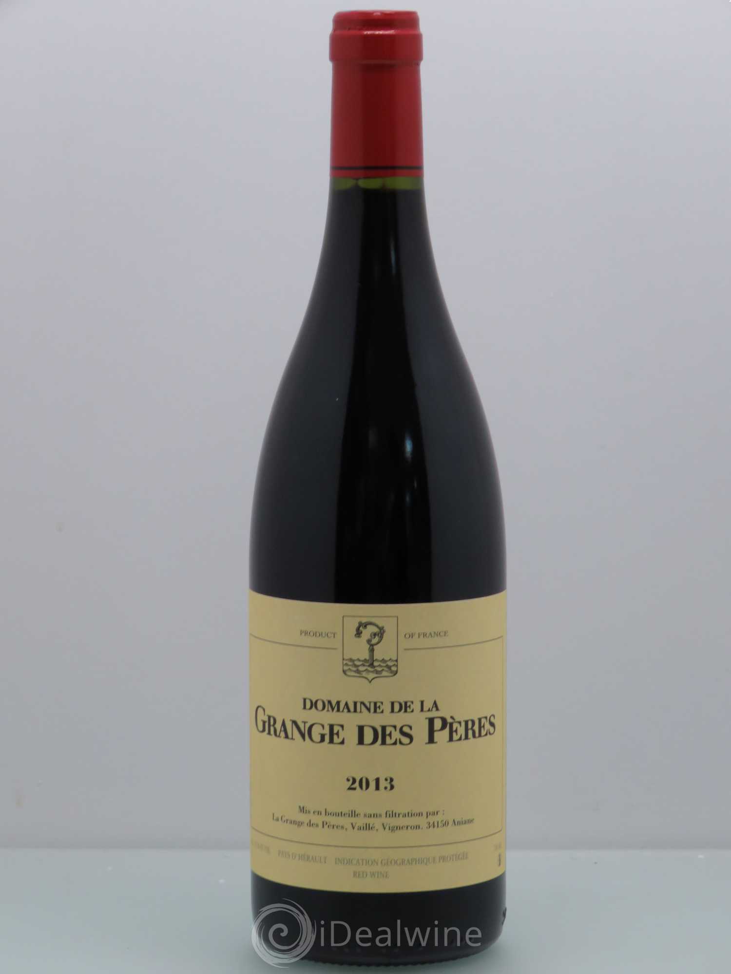 Pays d'Hérault Grange des Pères Laurent Vaillé 2013 - Lot de 1 bouteille - 0