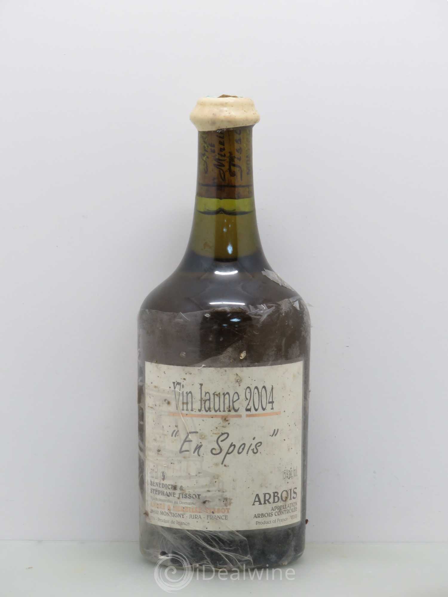 Arbois Vin Jaune Arbois En Spois Benedicte Et Stephane Tissot 2004 - Posten von 1 Flasche - 0
