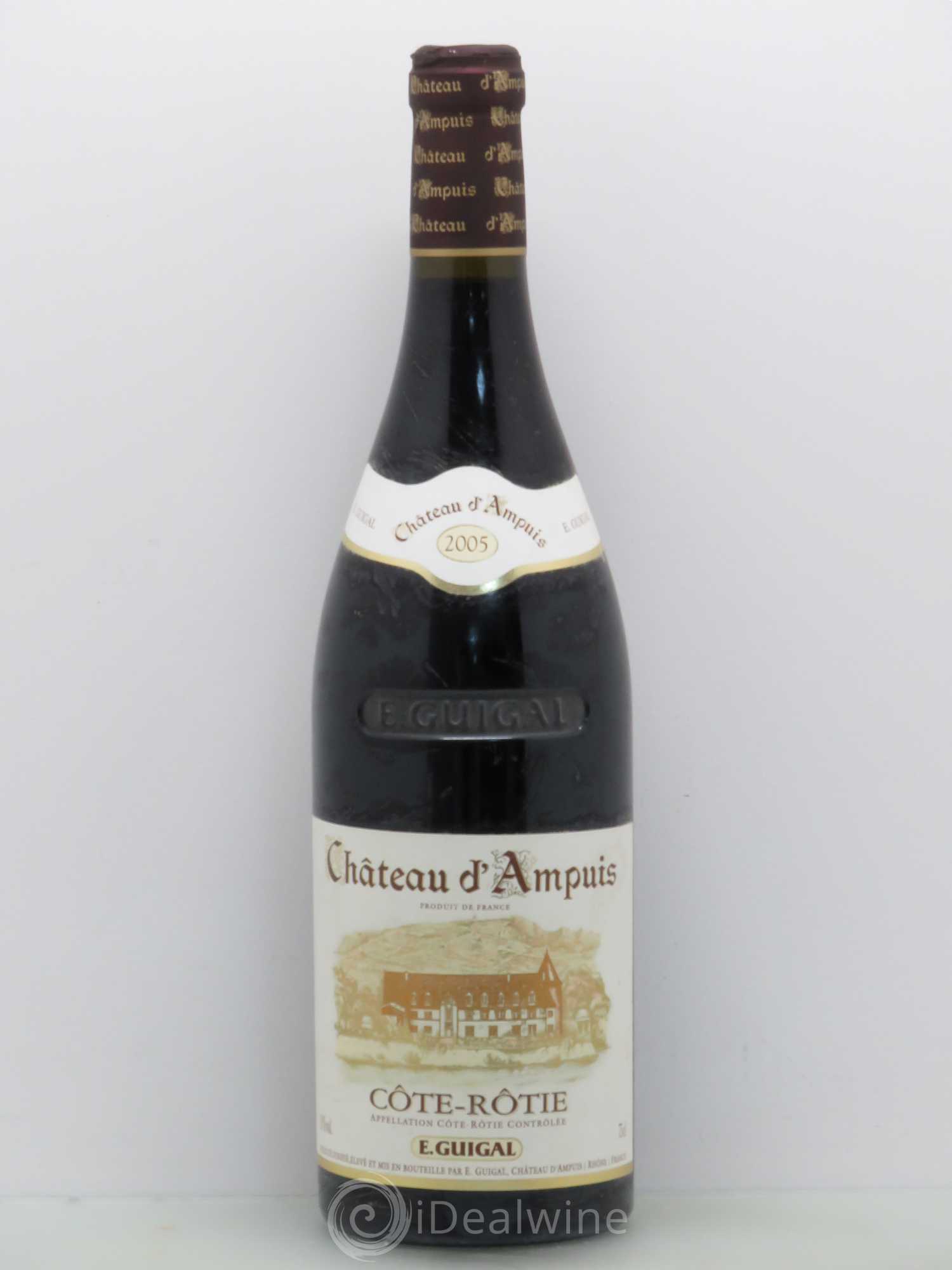 Côte-Rôtie Château d'Ampuis Guigal 2005 - Lot de 1 bouteille - 0