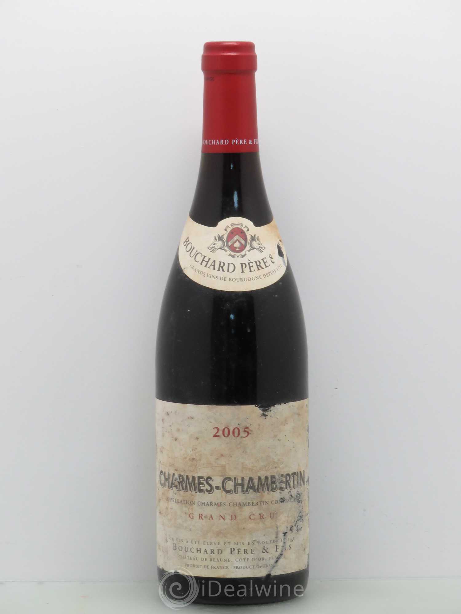 Charmes-Chambertin Grand Cru Bouchard Père & Fils 2005 - Lot de 1 bouteille - 0