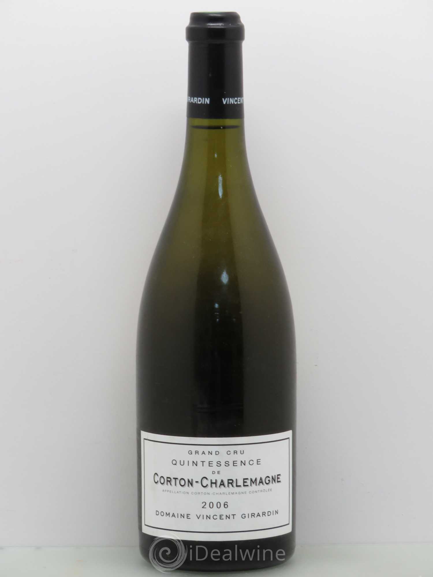 Corton-Charlemagne Grand Cru Quintessence Vincent Girardin 2006 - Posten von 1 Flasche - 0
