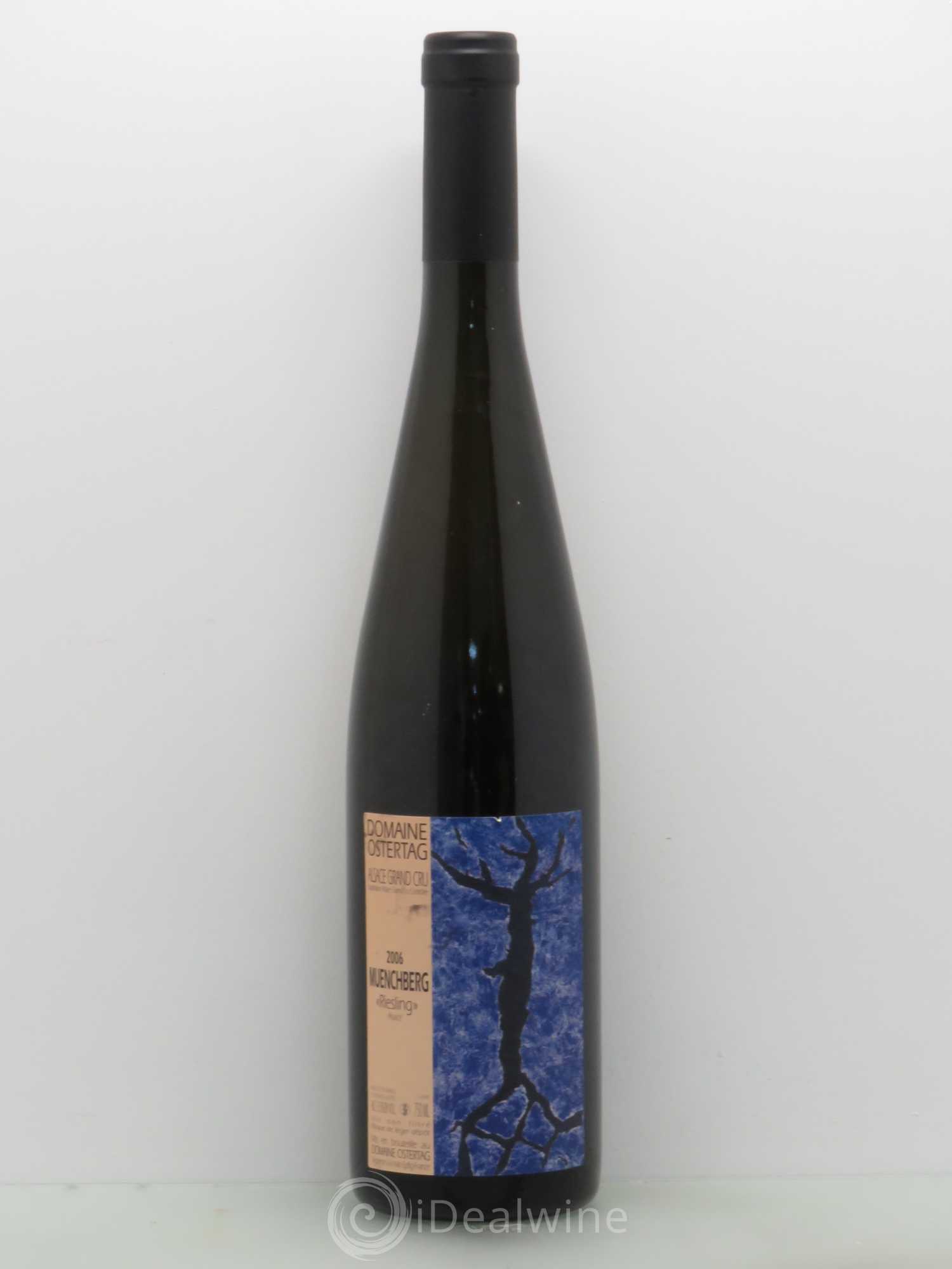 Alsace Riesling Grand Cru Muenchberg Ostertag (Domaine) 2006 - Lot de 1 bouteille - 0