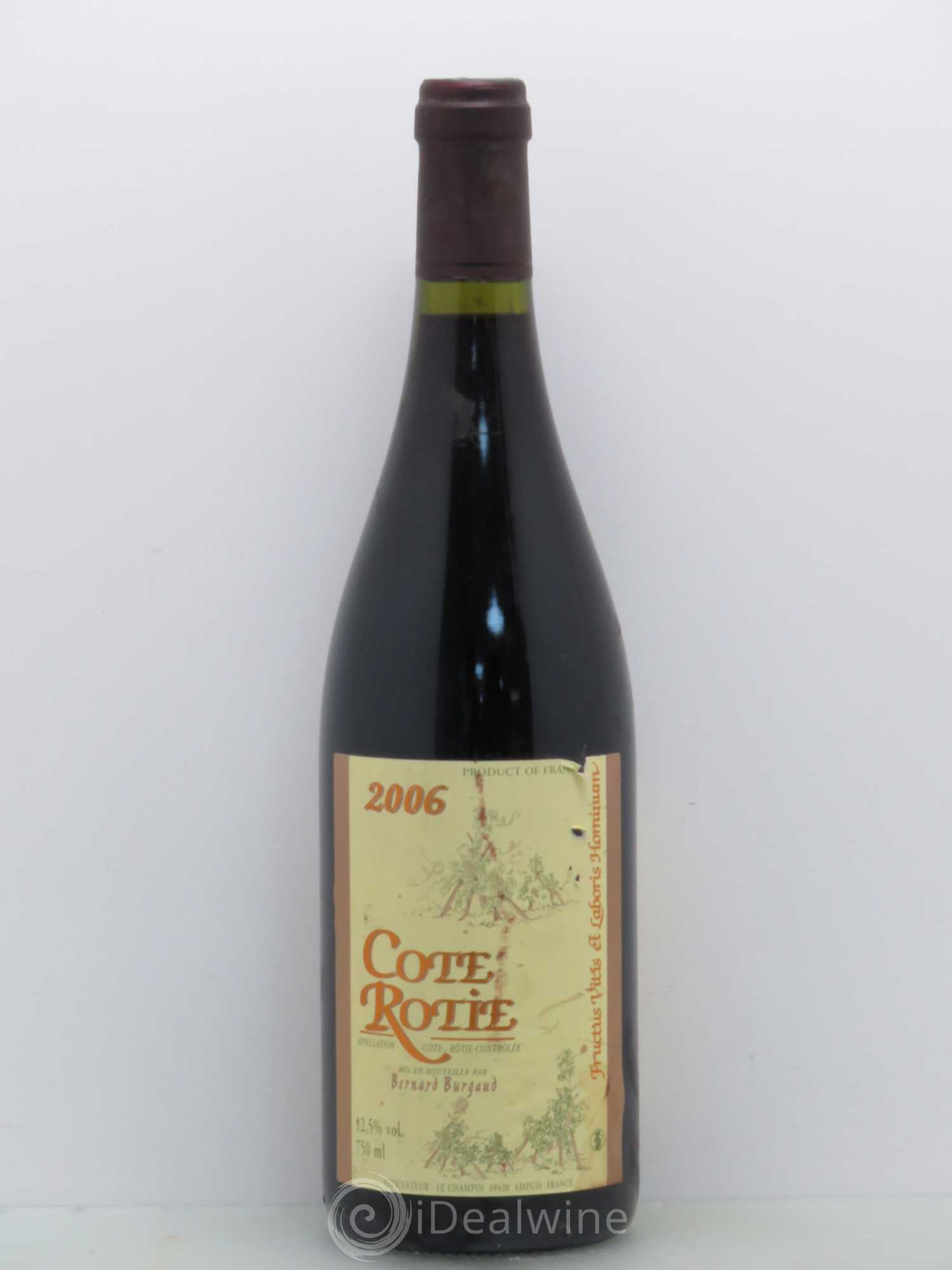 Côte-Rôtie Bernard Burgaud 2006 - Lot de 1 bouteille - 0