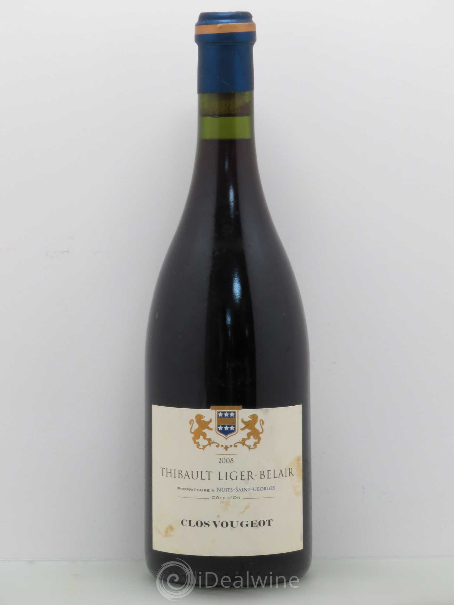 Clos de Vougeot Grand Cru 2008 - Posten von 1 Flasche - 0