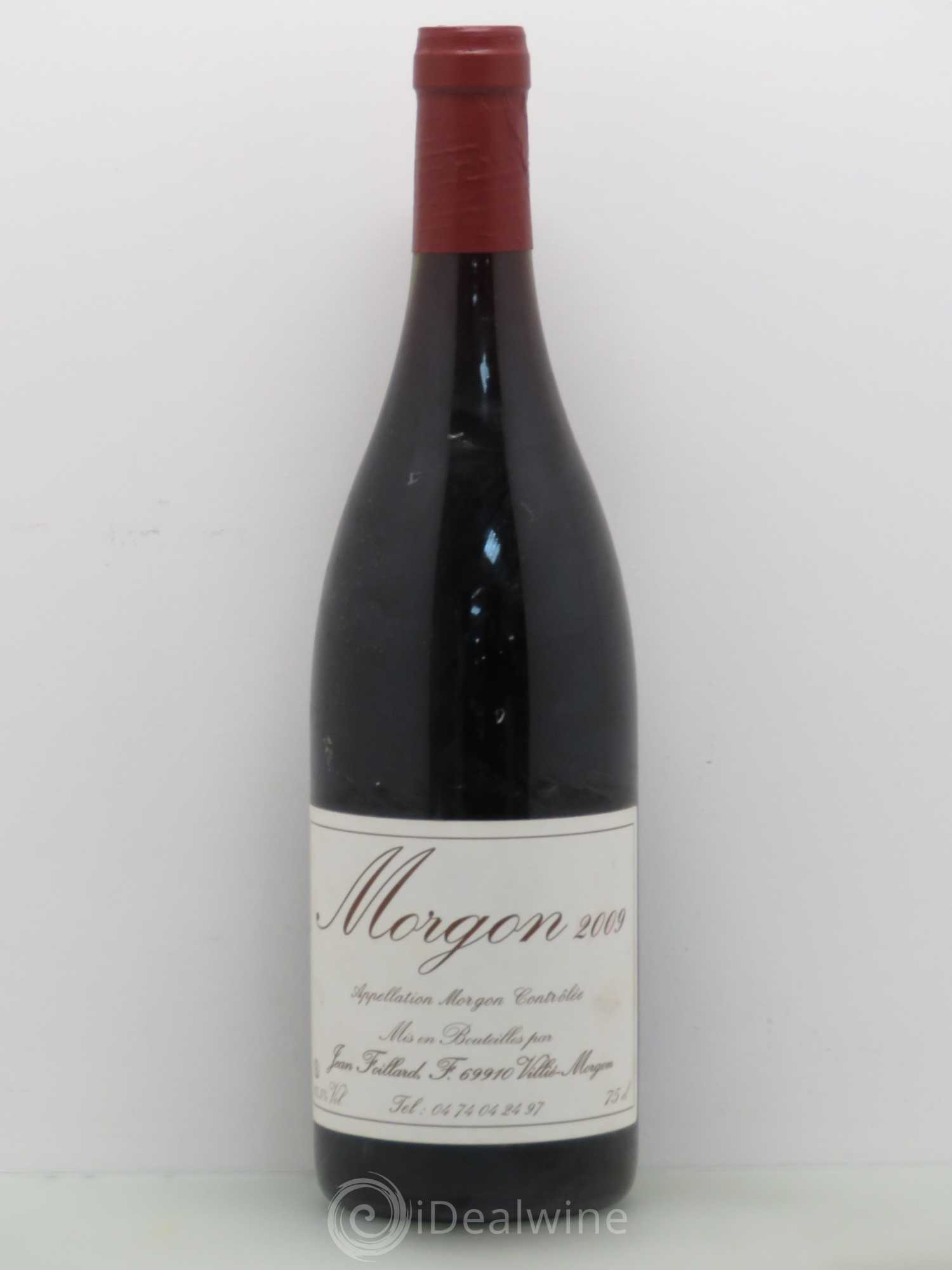 Morgon Jean Foillard 2009 - Lot de 1 bouteille - 0