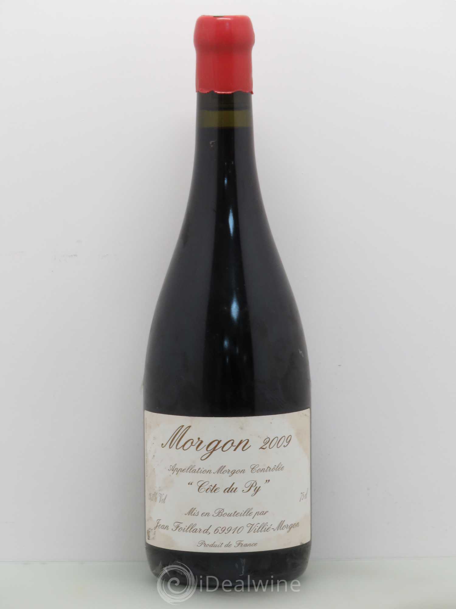 Morgon Côte du Py Jean Foillard 2009 - Lot de 1 bouteille - 0