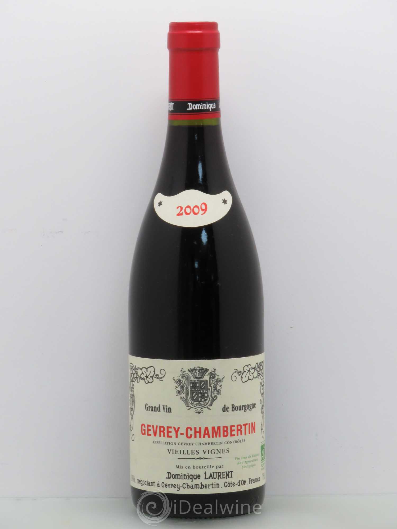 Gevrey-Chambertin Vieilles vignes Dominique Laurent 2009 - Lot de 1 bouteille - 0