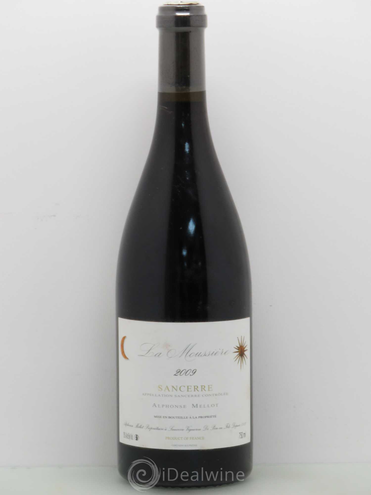 Sancerre La Moussière Alphonse Mellot 2009 - Lot de 1 bouteille - 0