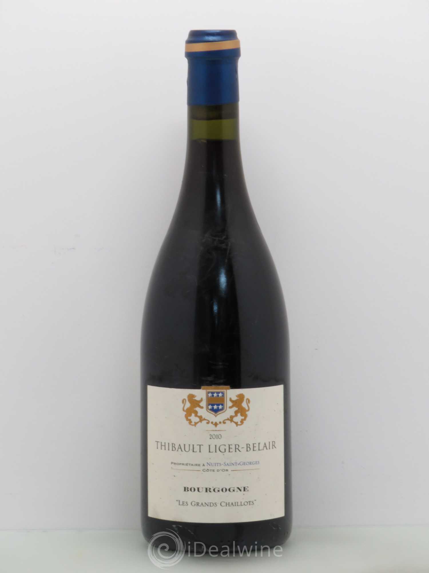 Bourgogne Les Grands Chaillots Thibault Liger Belair 2010 - Posten von 1 Flasche - 0