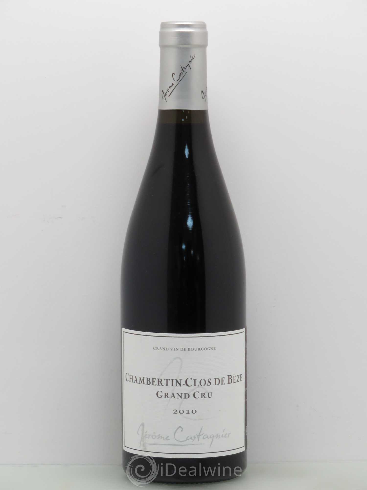 Chambertin Clos de Bèze Grand Cru Castagnier 2010 - Lot de 1 bouteille - 0