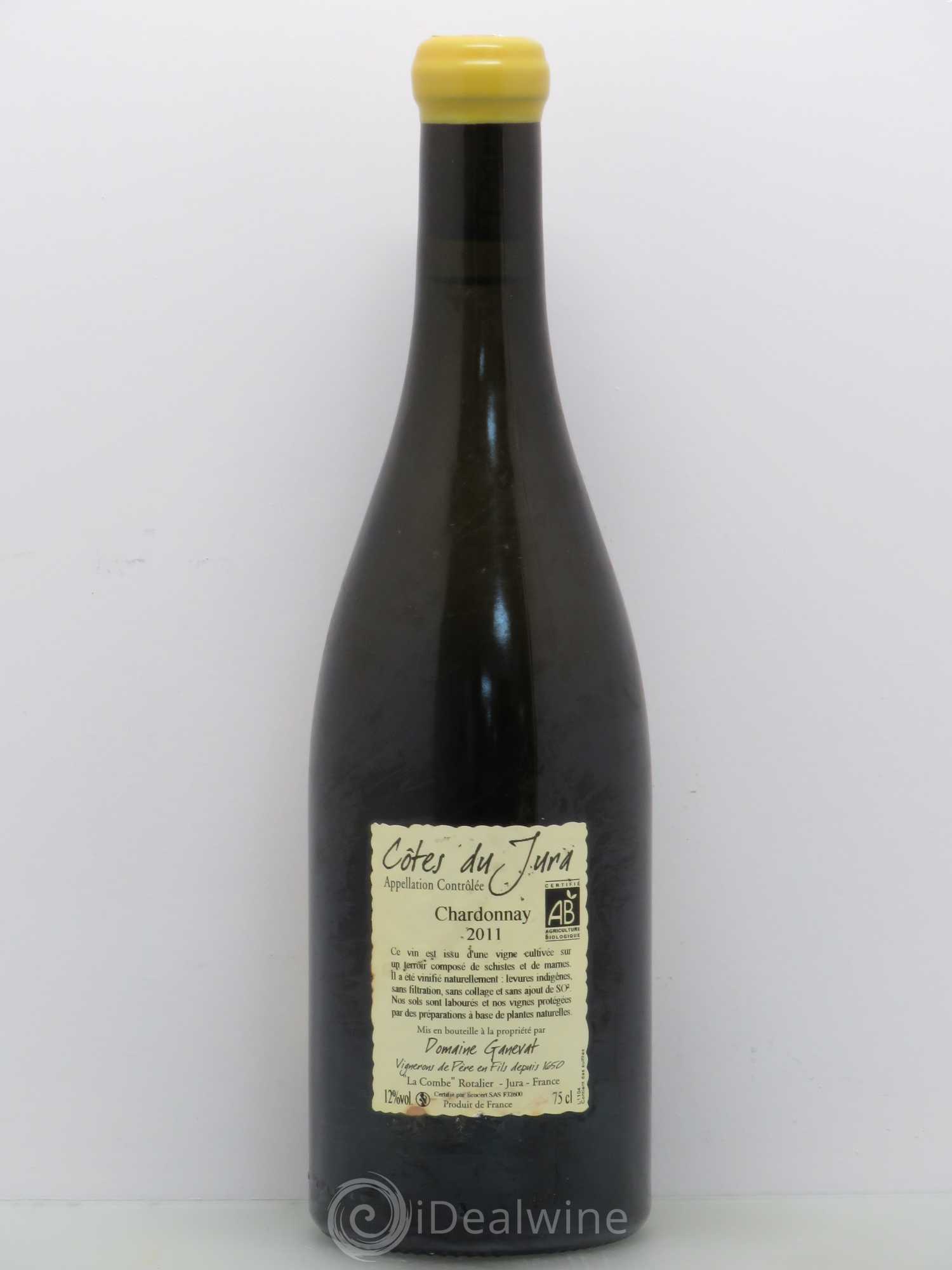 Côtes du Jura Grusse en Billat Jean-François Ganevat (Domaine) 2011 - Lot de 1 bouteille - 1