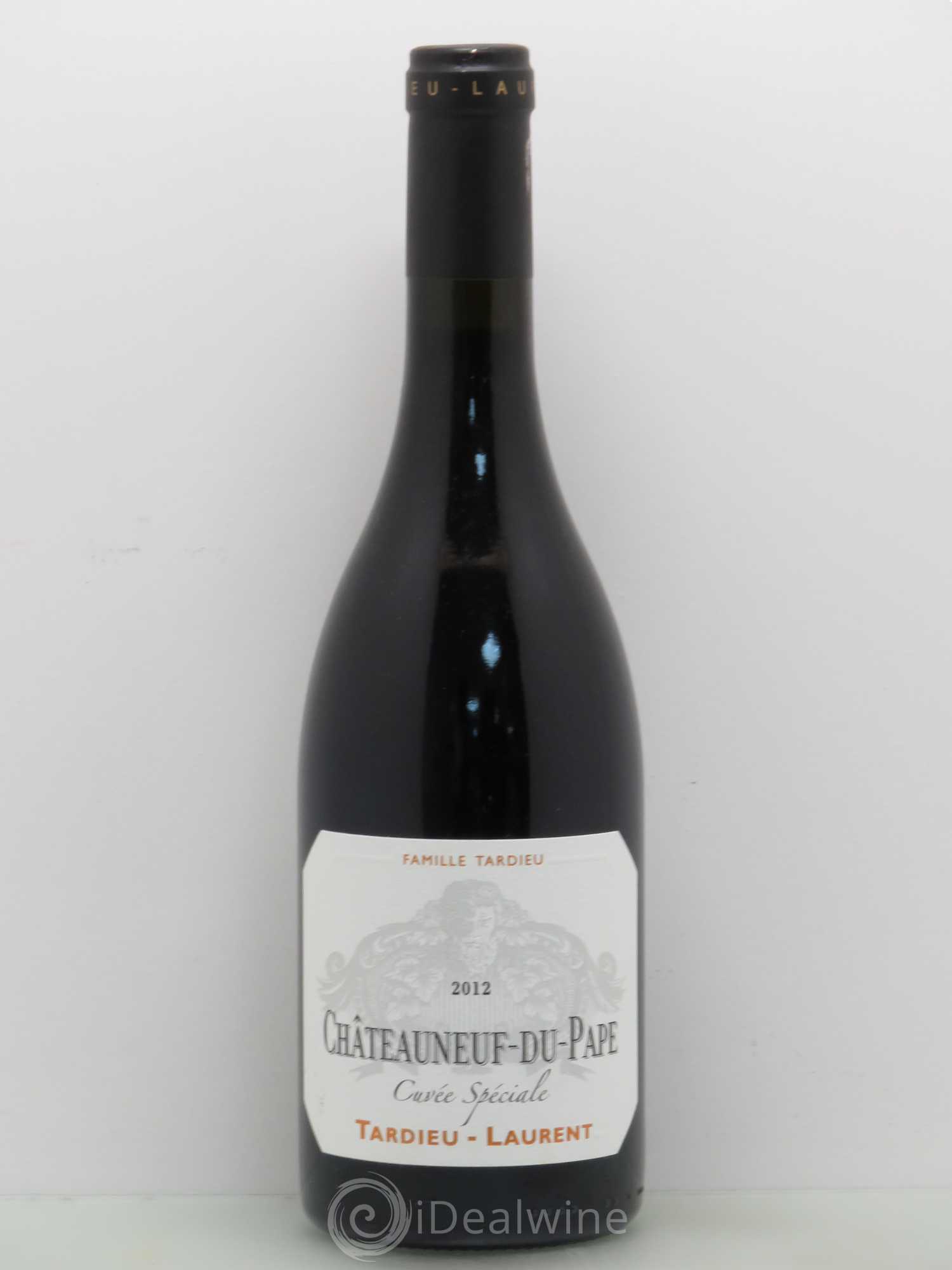 Châteauneuf-du-Pape Tardieu-Laurent Cuvée spéciale Famille Tardieu 2012 - Lot de 1 bouteille - 0