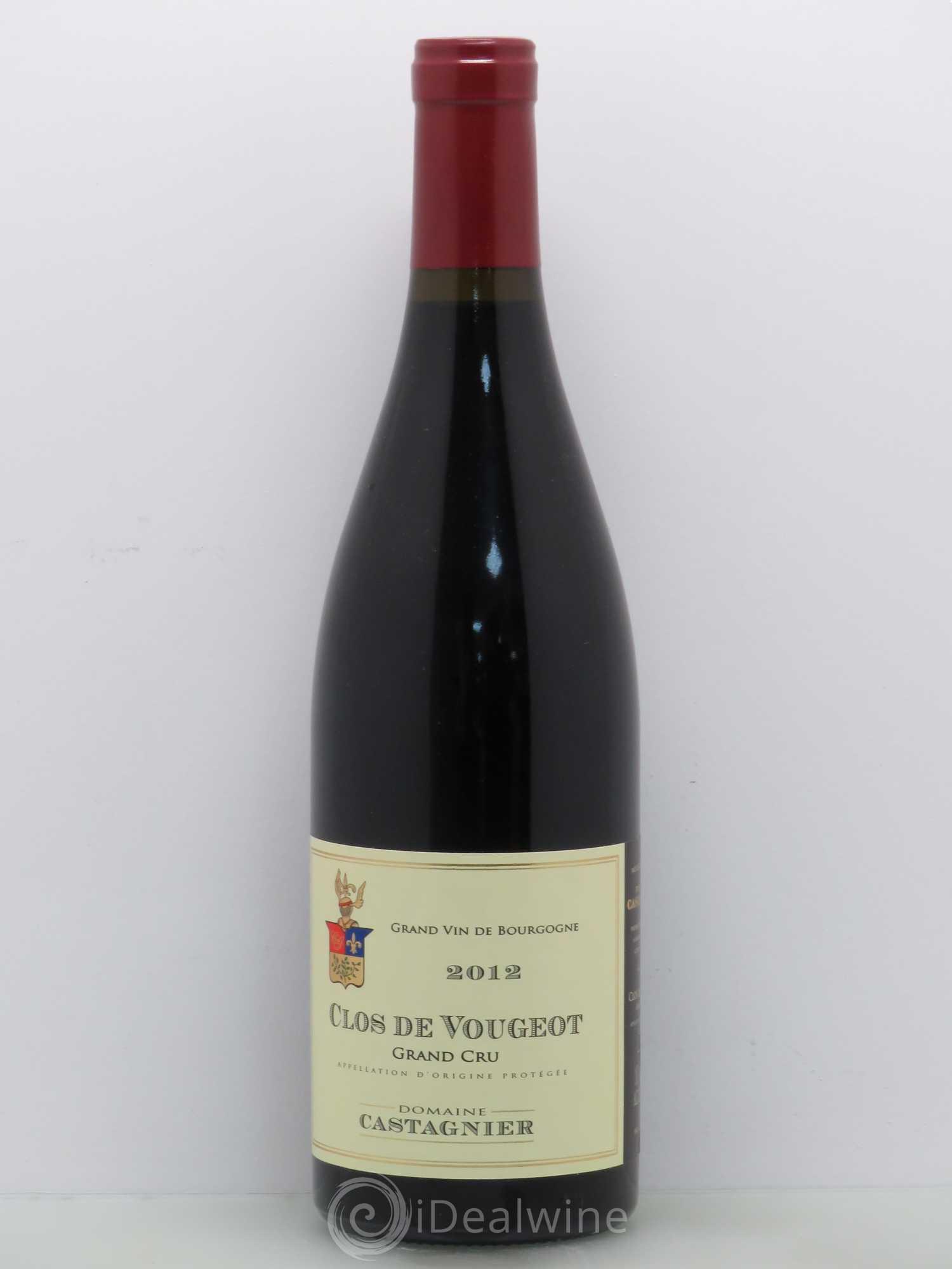 Clos de Vougeot Grand Cru Castagnier 2012 - Lot de 1 bouteille - 0