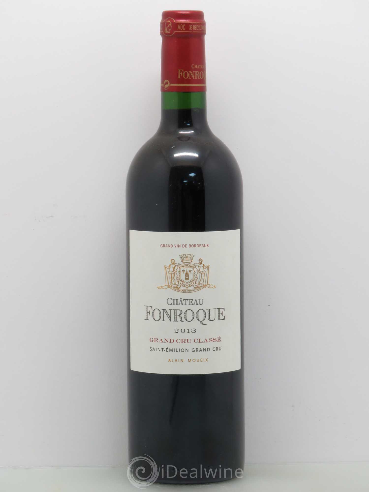 Château Fonroque Grand Cru Classé 2013 - Lot de 1 bouteille - 0