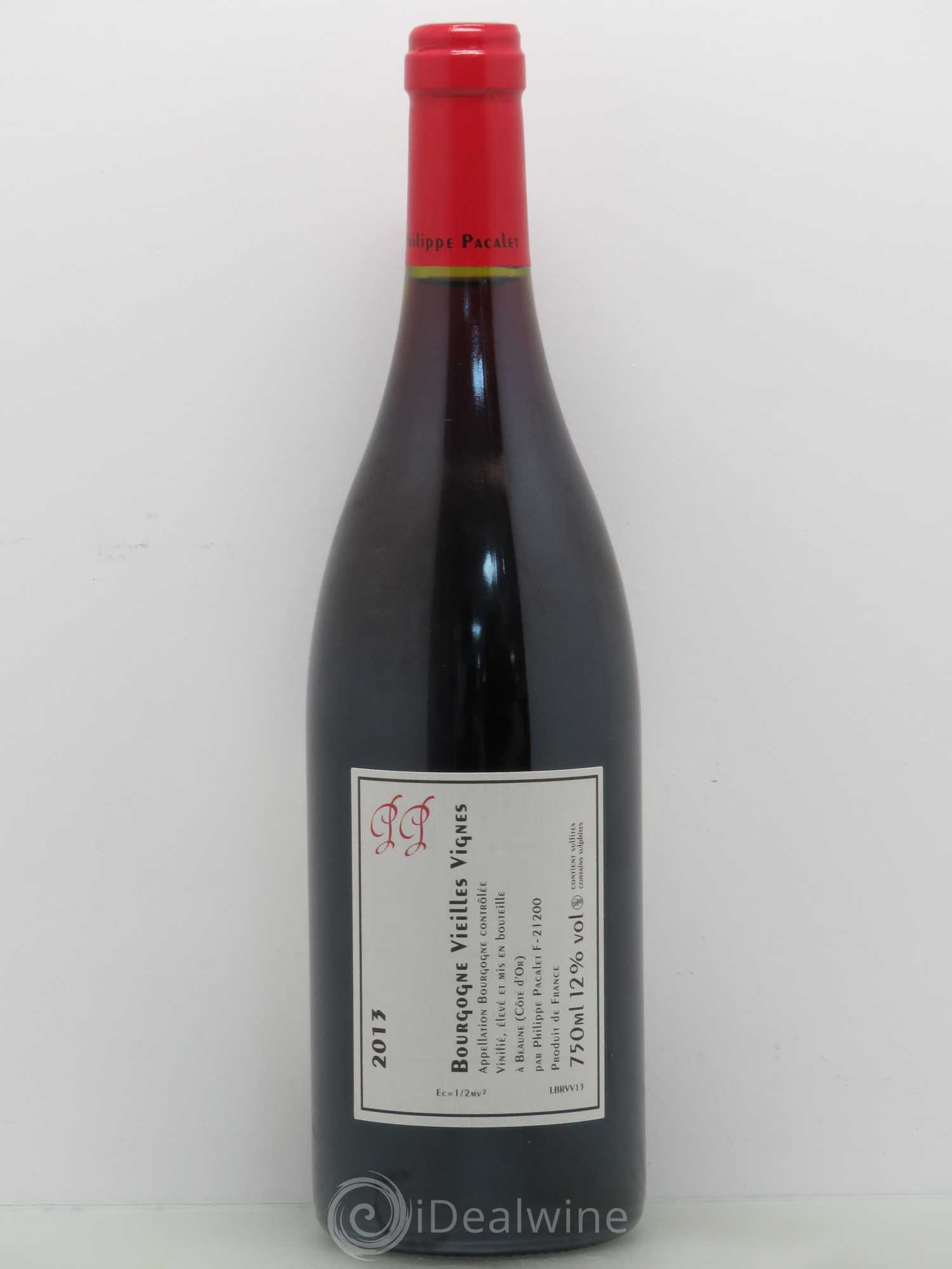 Bourgogne Vieilles Vignes Philippe Pacalet 2013 - Posten von 1 Flasche - 1