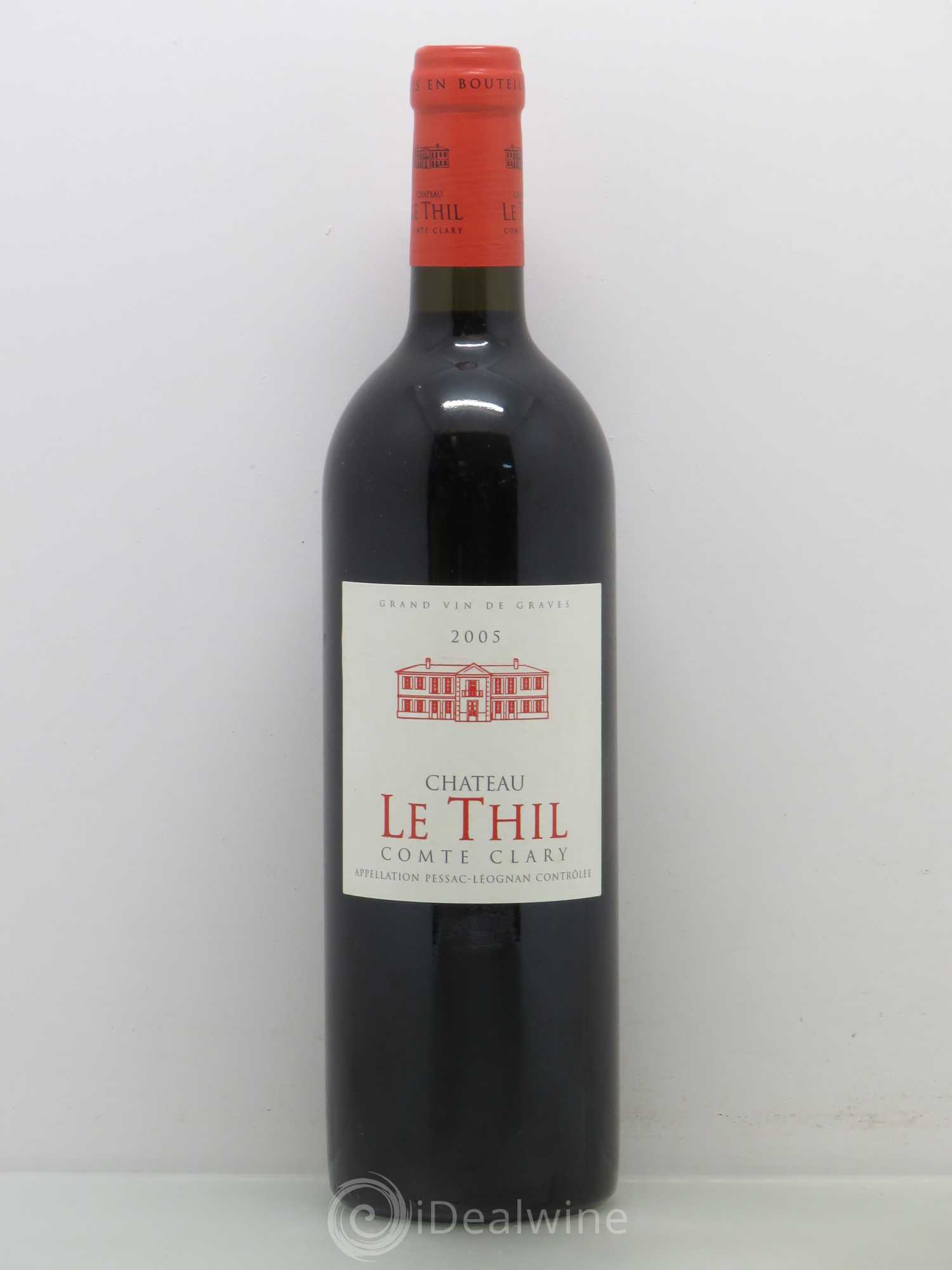 Pessac-Léognan Château Le Thil Cuvee Desiree Clary 2005 - Posten von 1 Flasche - 0
