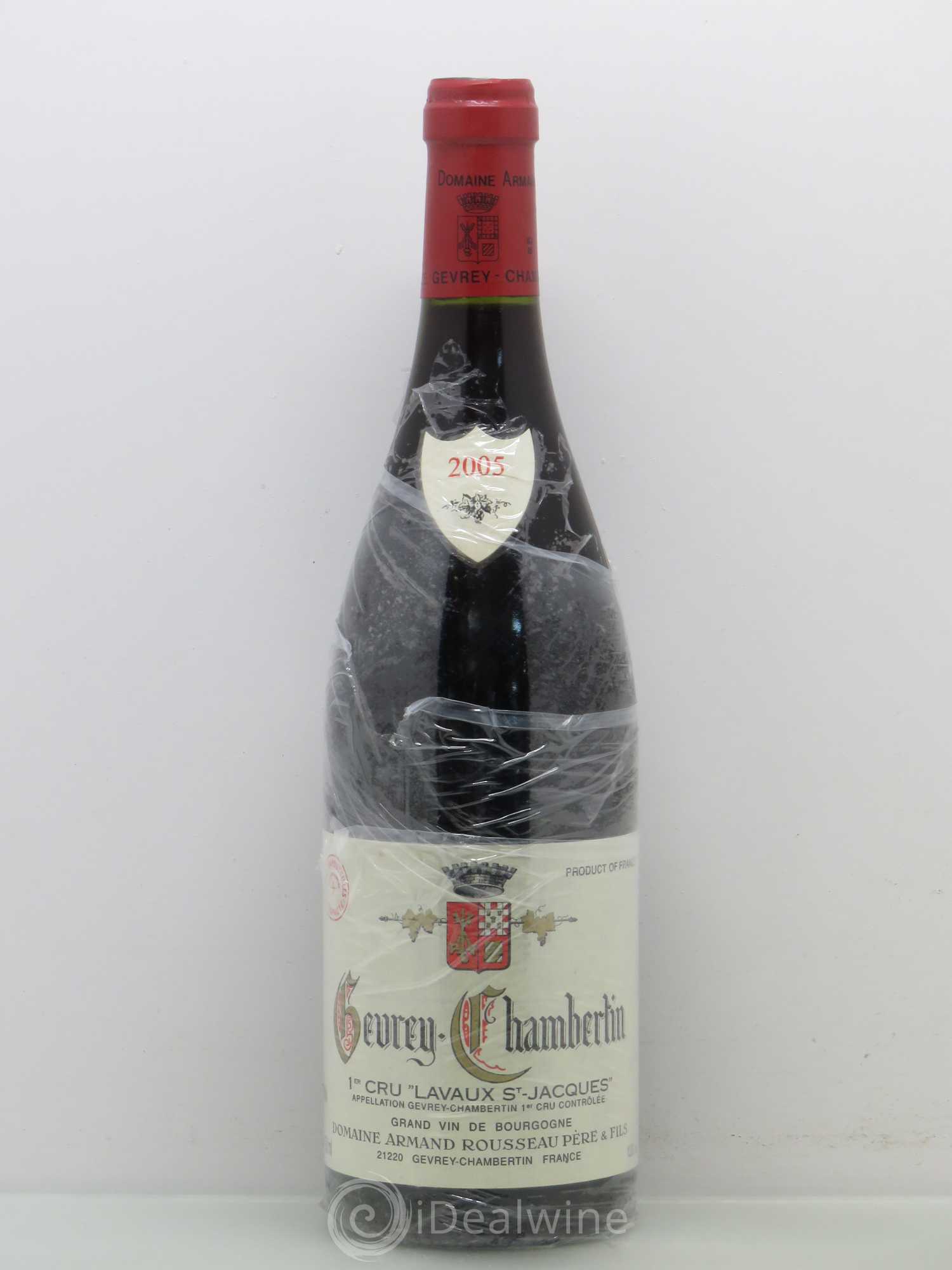 Gevrey-Chambertin 1er Cru Lavaux Saint Jacques Armand Rousseau (Domaine) 2005 - Lot de 1 bouteille - 0