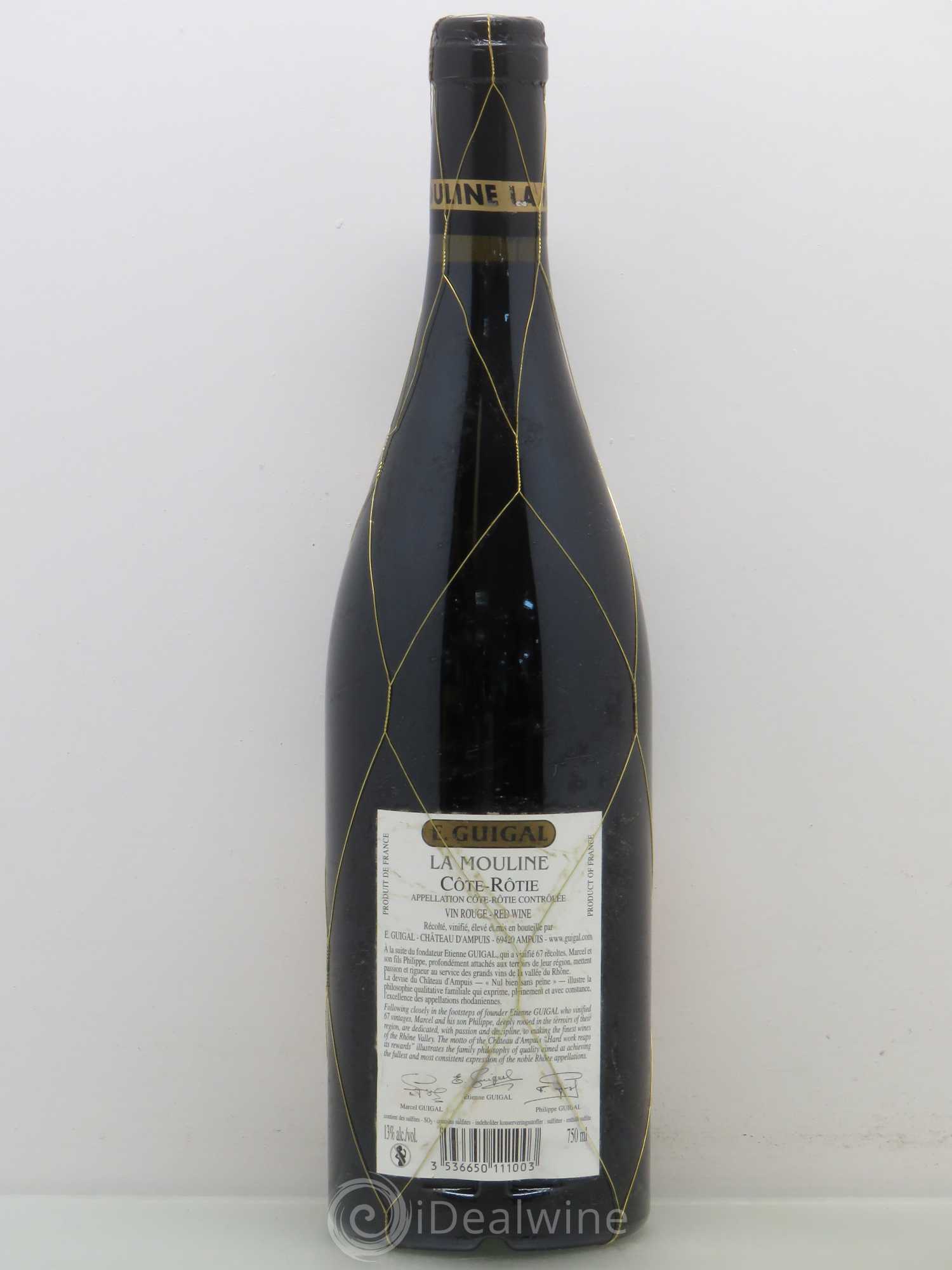 Côte-Rôtie La Mouline Guigal 2005 - Lot de 1 bouteille - 1
