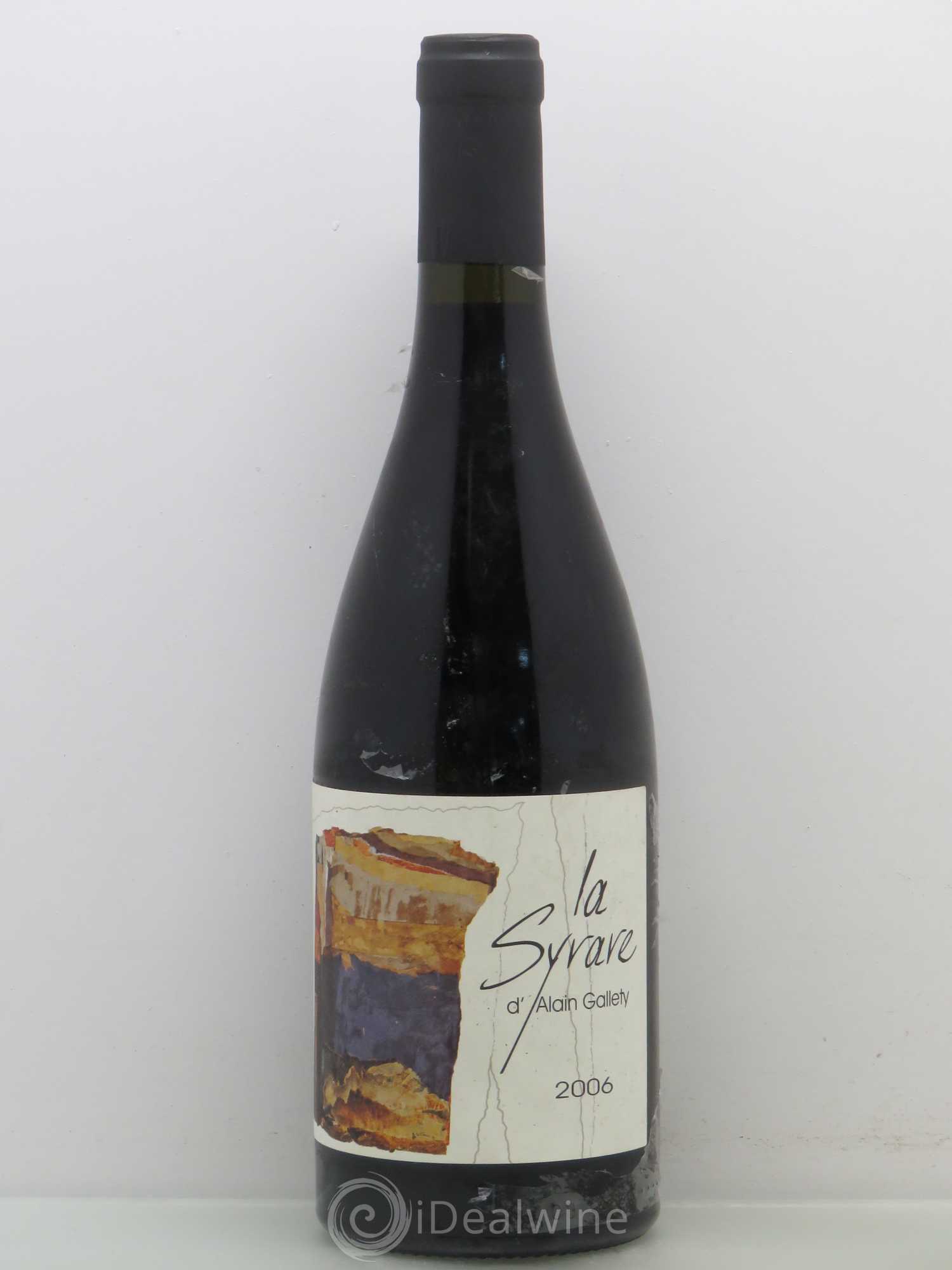 Côtes du Vivarais La Syrare Gallety (Domaine) 2006 - Lot de 1 bouteille - 0