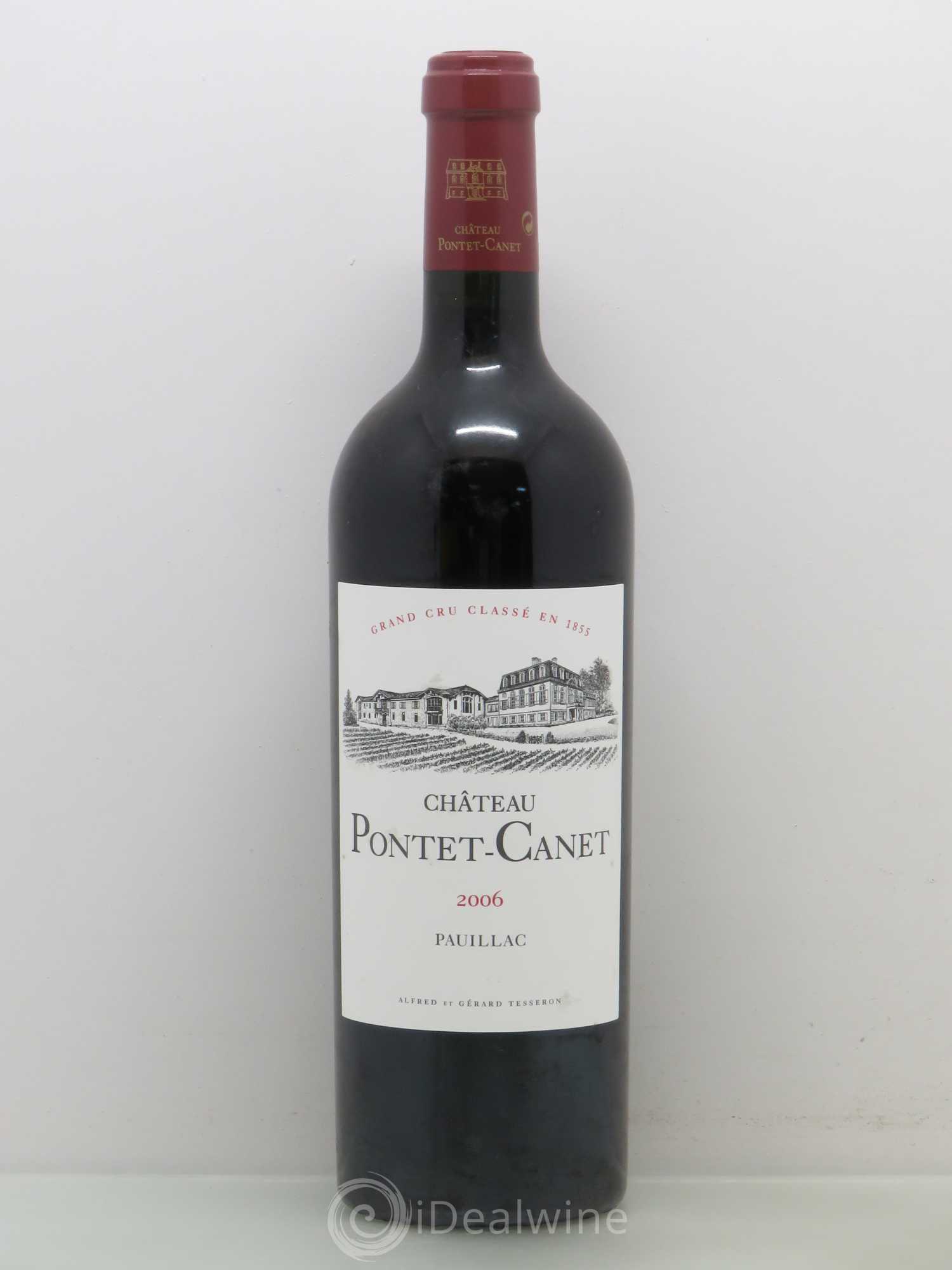 Château Pontet Canet 5ème Grand Cru Classé 2006 - Lot de 1 bouteille - 0