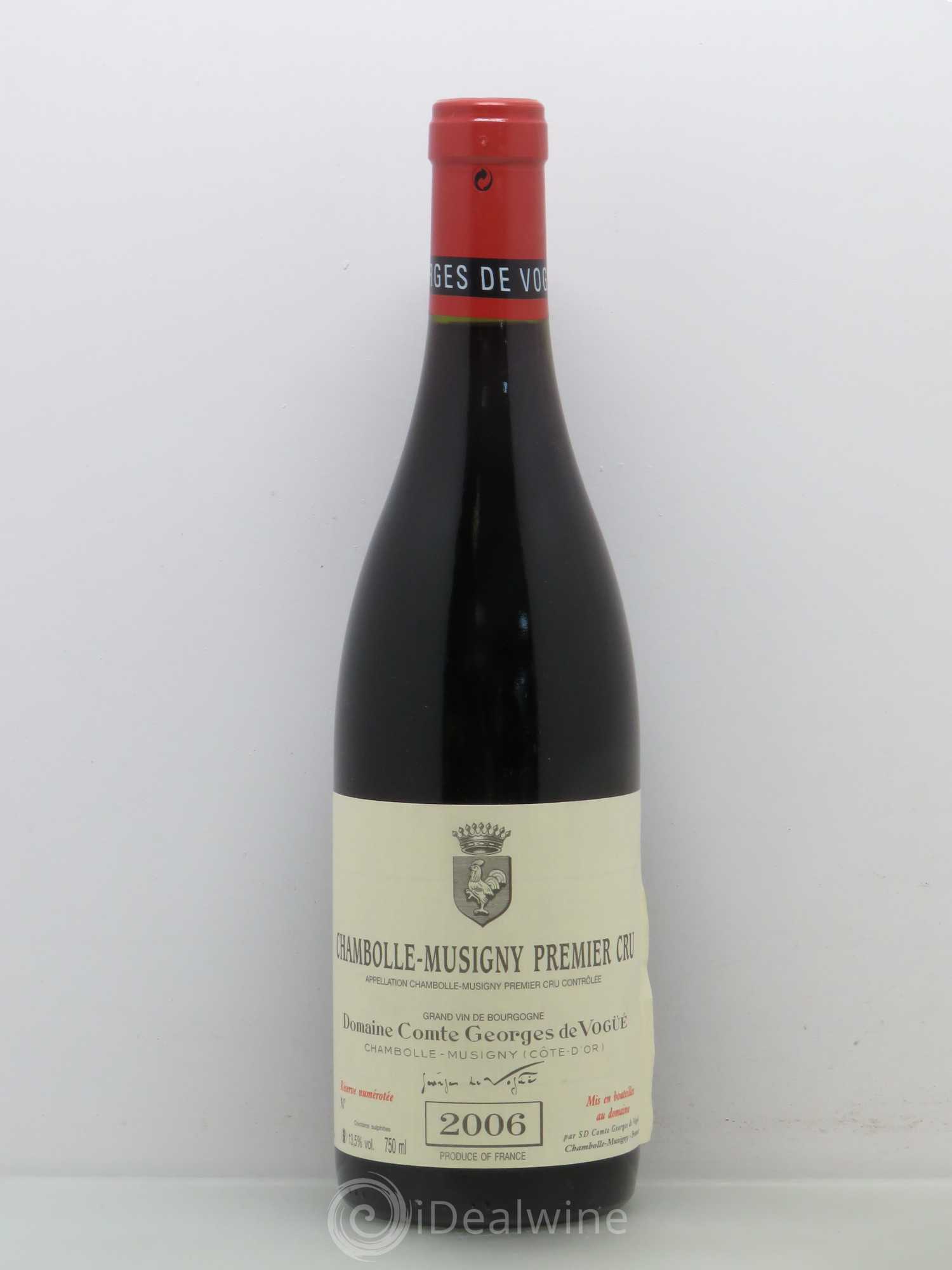Chambolle-Musigny 1er Cru Comte Georges de Vogüé 2006 - Lot de 1 bouteille - 0