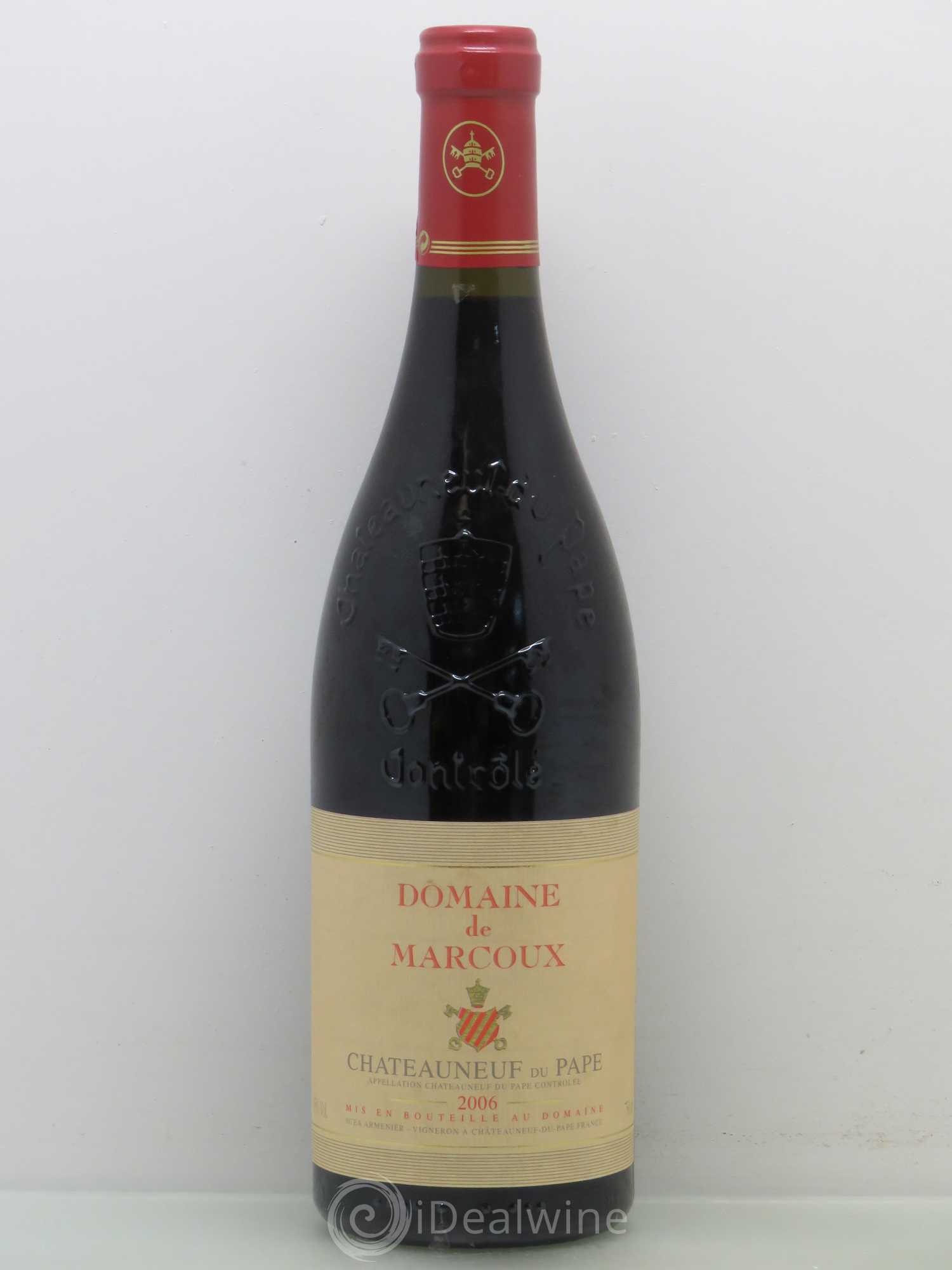 Châteauneuf-du-Pape Marcoux (Domaine de) 2006 - Lot de 1 bouteille - 0
