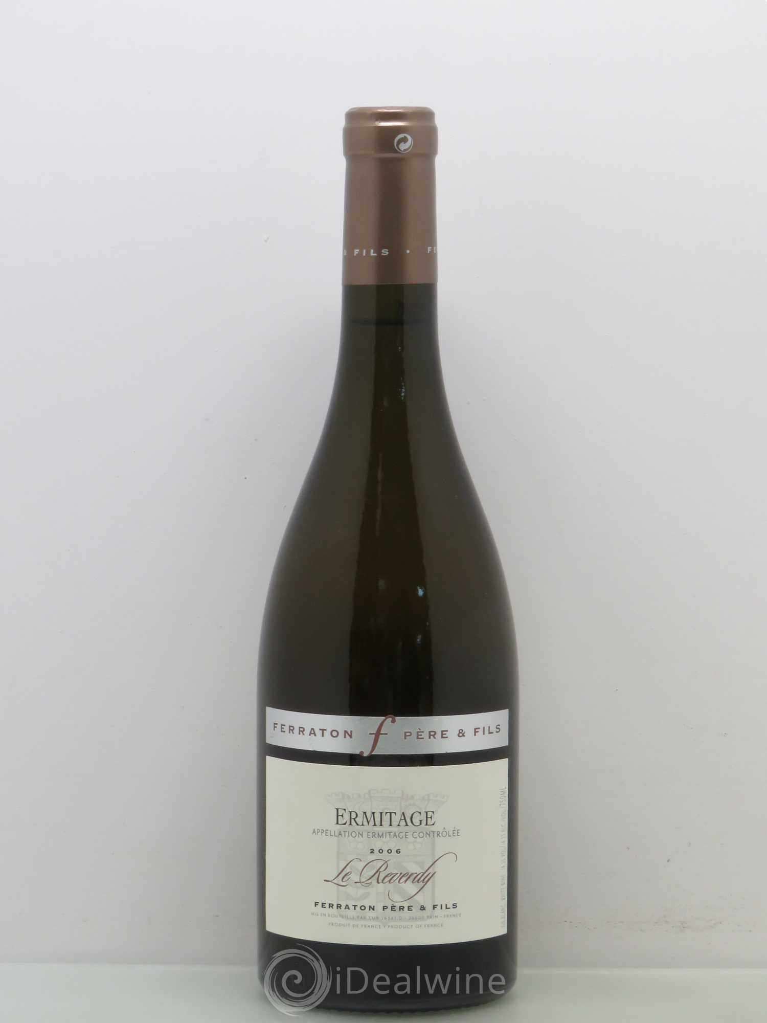 Hermitage Le Reverdy Ferraton Pere & Fils 2006 - Lot de 1 bouteille - 0