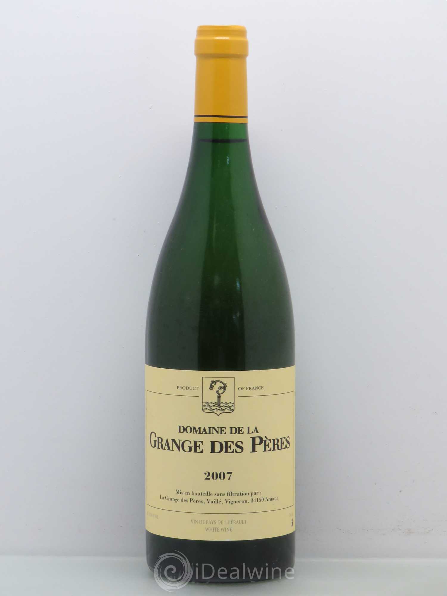 Pays d'Hérault Grange des Pères Laurent Vaillé 2007 - Lot de 1 bouteille - 0