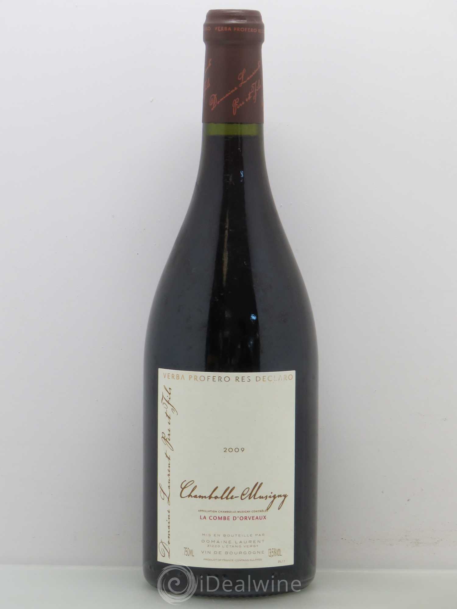 Chambolle-Musigny La Combe d'Orveaux Laurent Père et Fils (Domaine) 2009 - Lot de 1 bouteille - 0