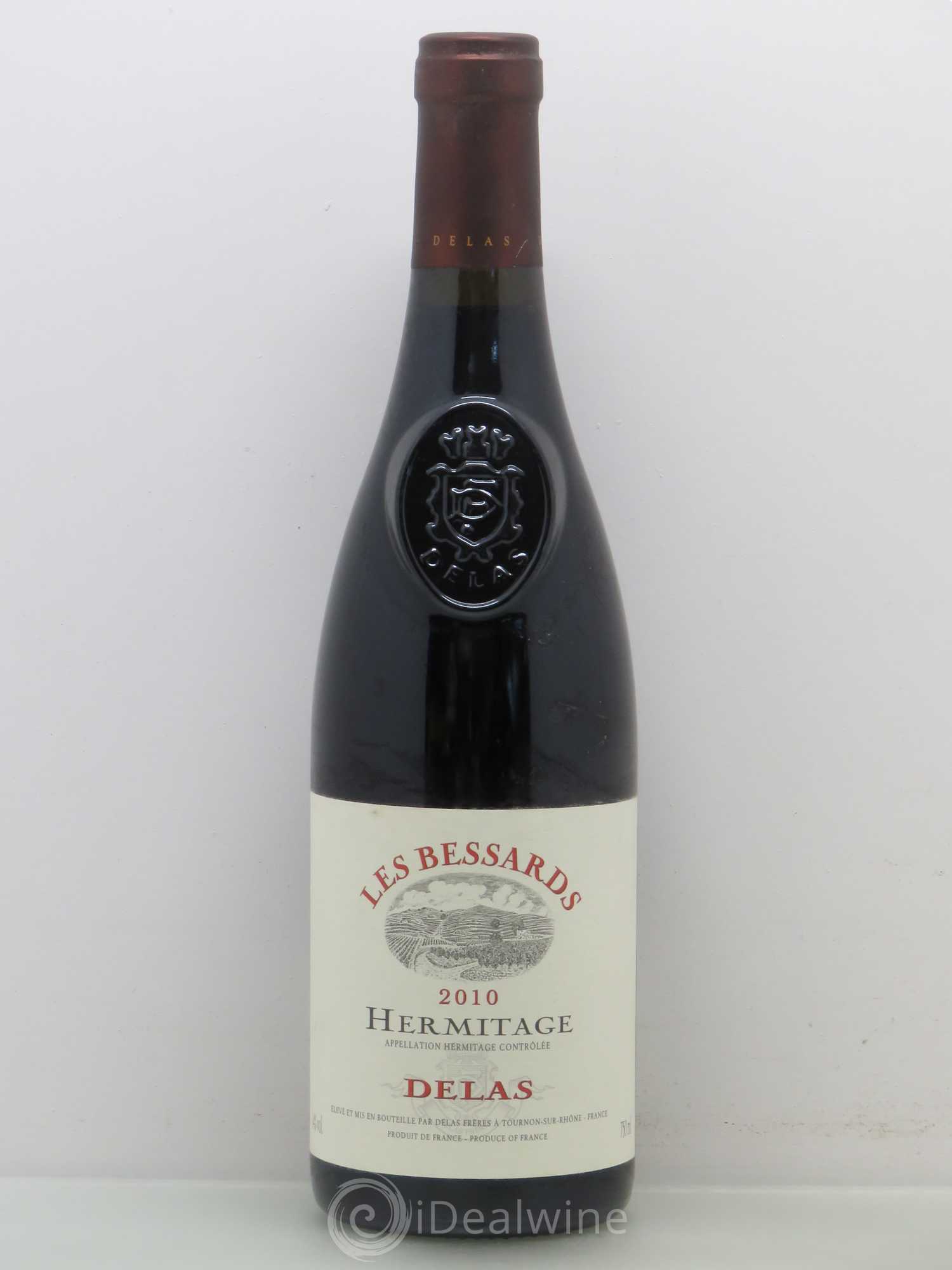 Hermitage Les Bessards Delas Frères 2010 - Lot de 1 bouteille - 0