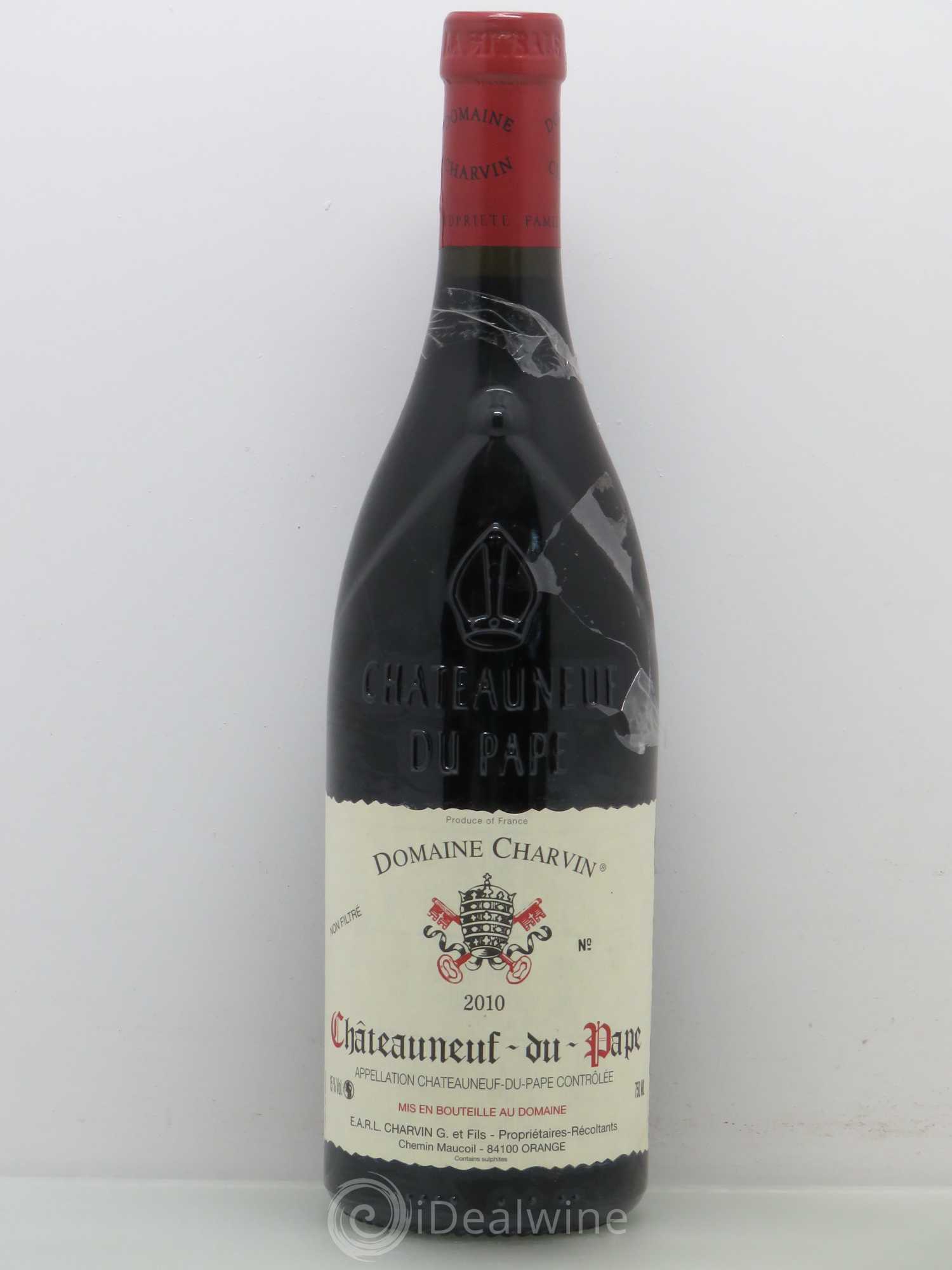 Châteauneuf-du-Pape Charvin (Domaine) 2010 - Lot de 1 bouteille - 0