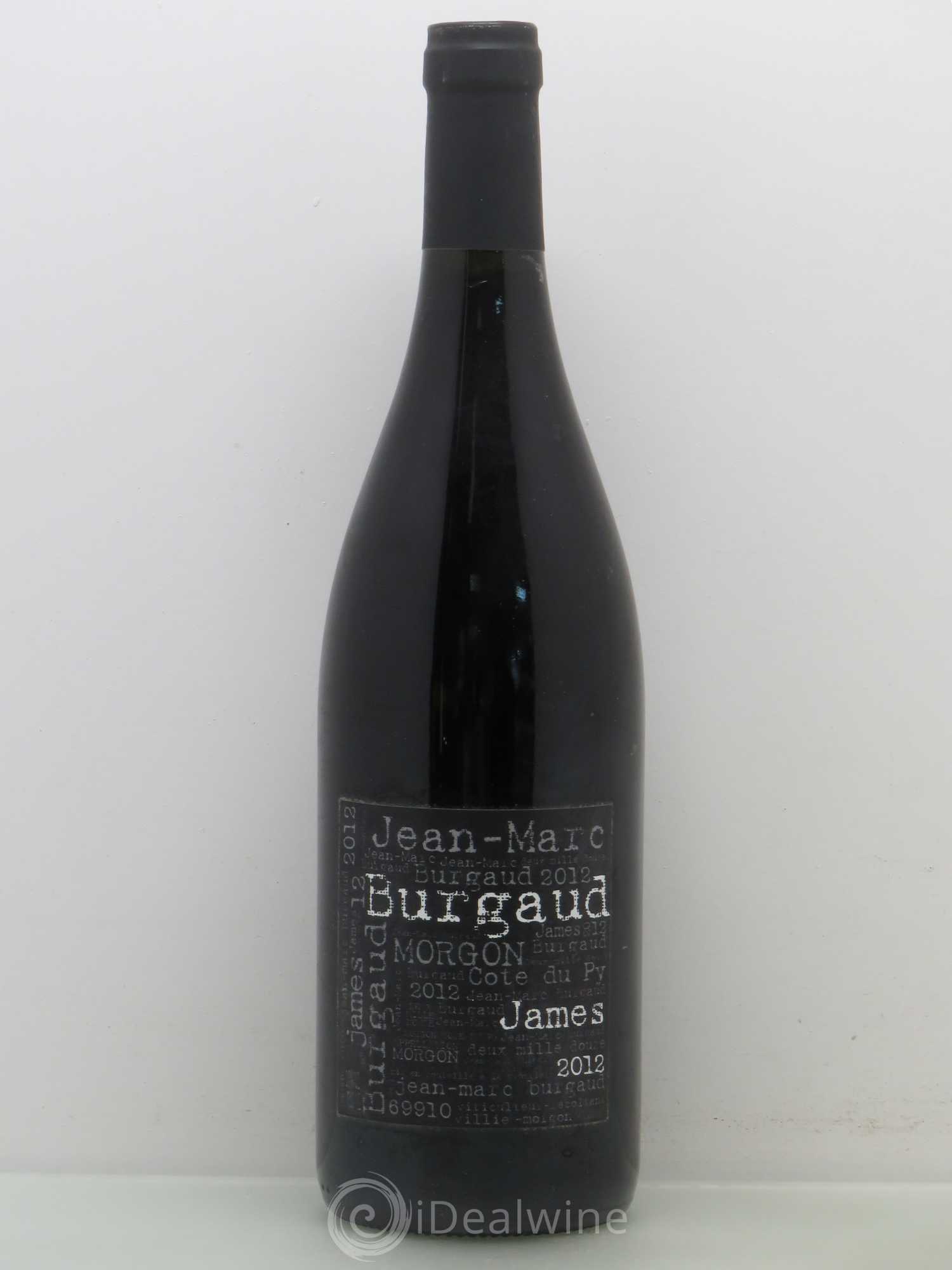 Morgon Côte du Py James Jean-Marc Burgaud (Domaine) (sans prix de réserve) 2012 - Lot de 1 bouteille - 0