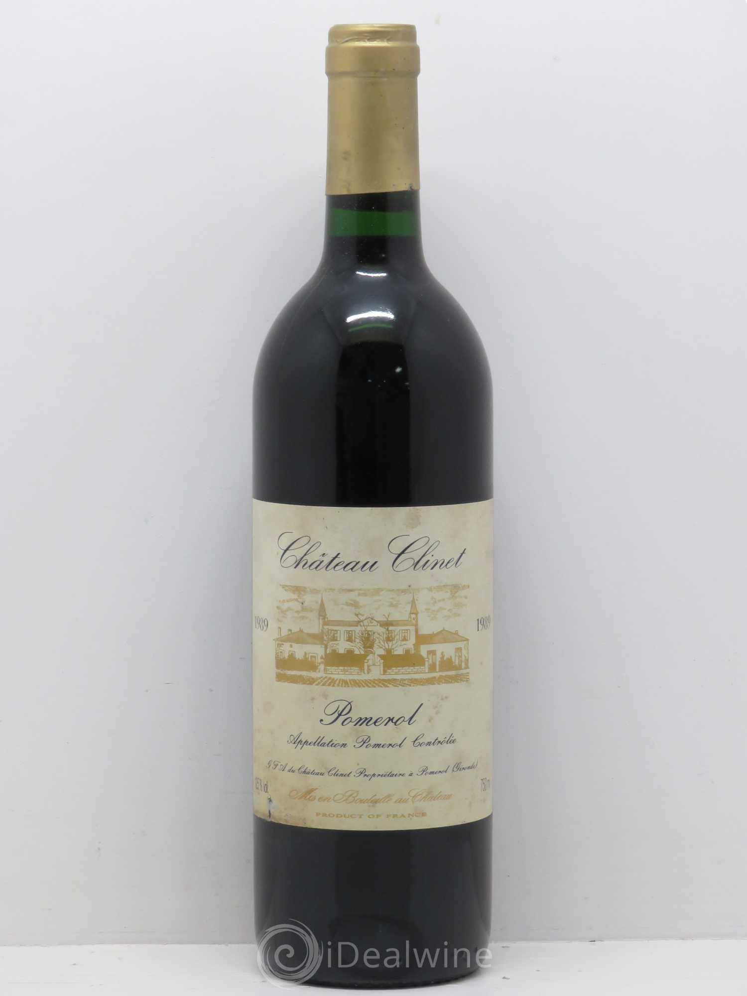 Château Clinet 1989 - Lot de 1 bouteille - 0