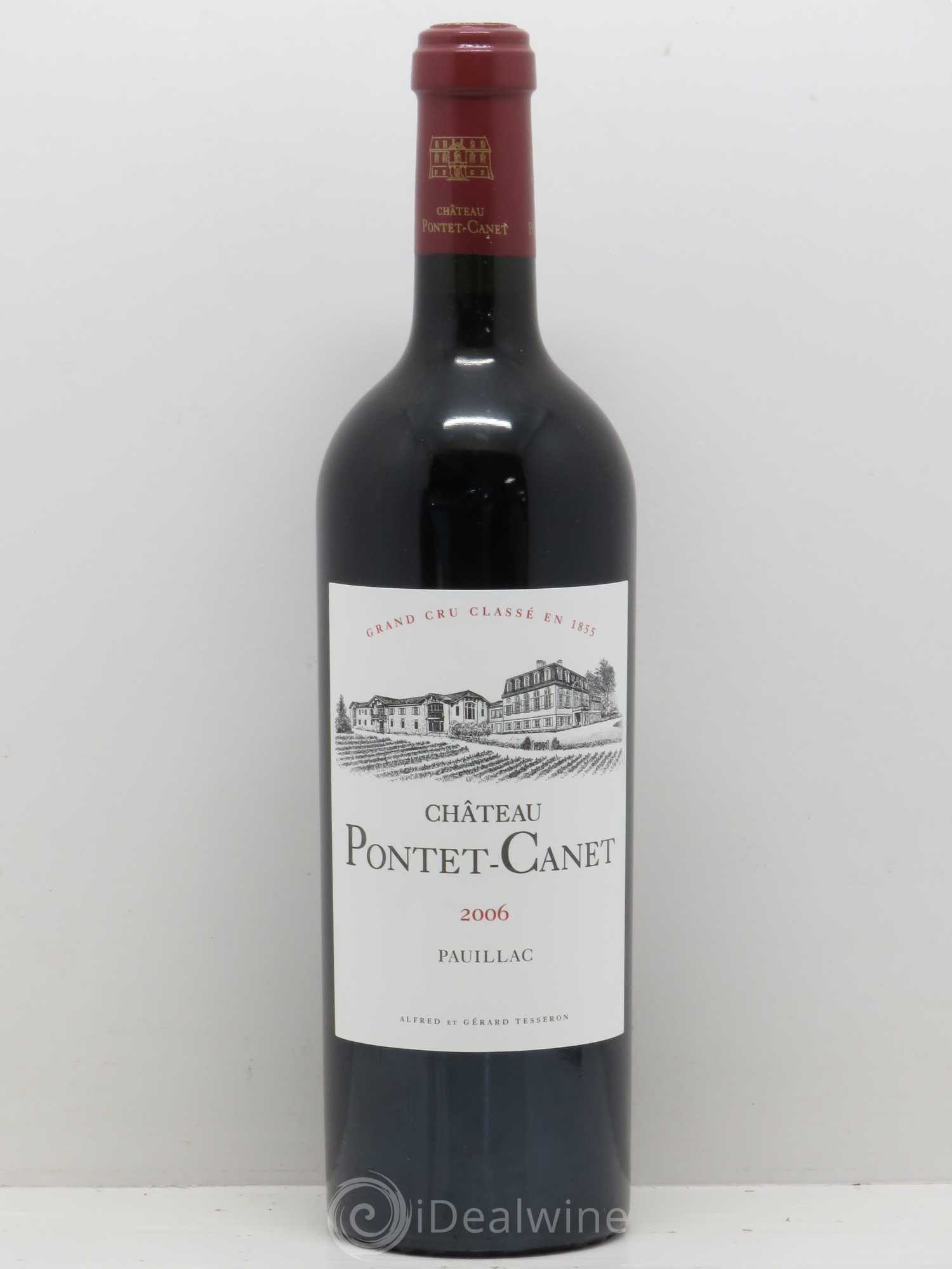 Château Pontet Canet 5ème Grand Cru Classé 2006 - Lot de 1 bouteille - 0