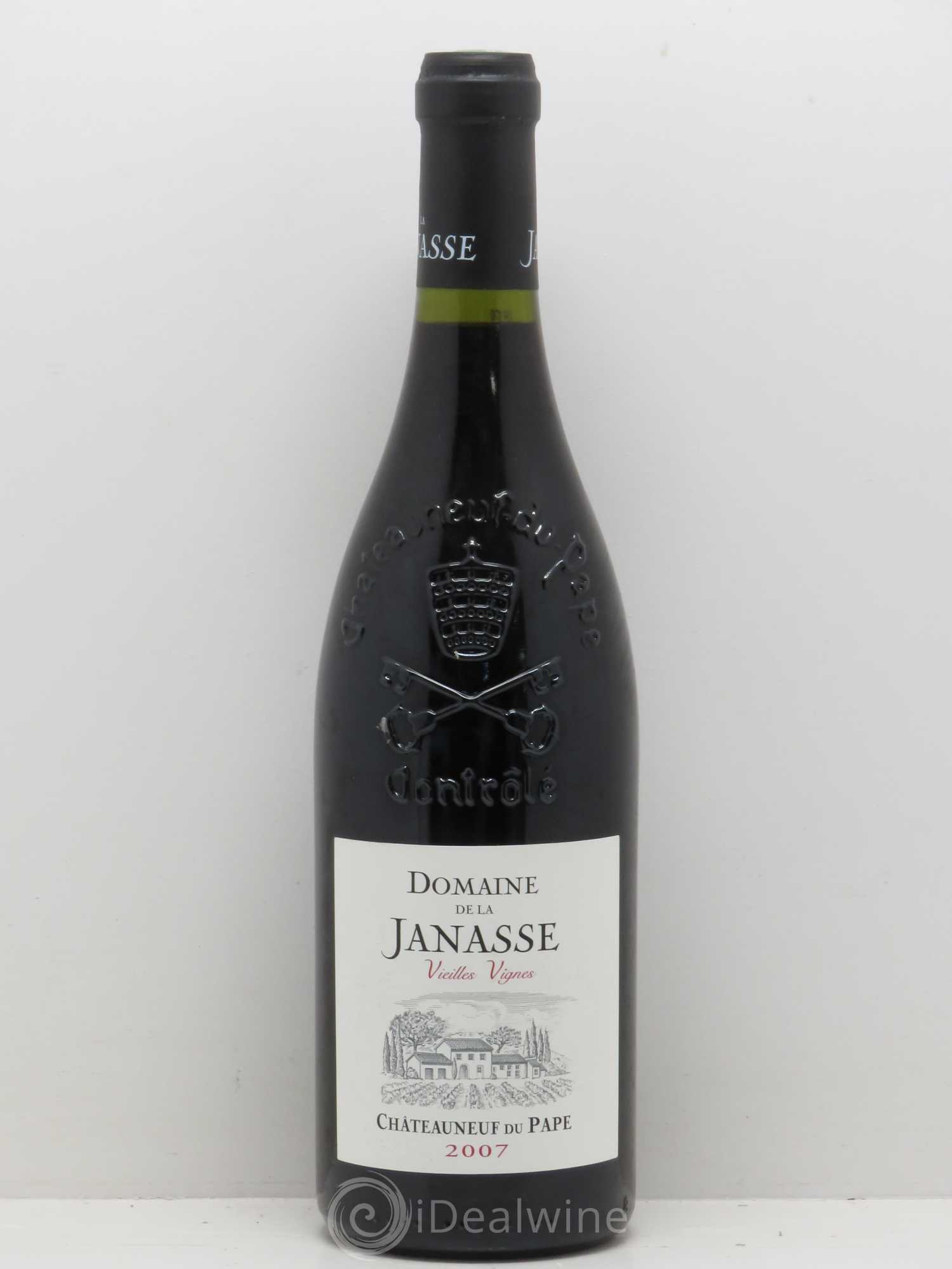 Châteauneuf-du-Pape Cuvée Vieilles Vignes La Janasse (Domaine de) 2007 - Lot de 1 bouteille - 0