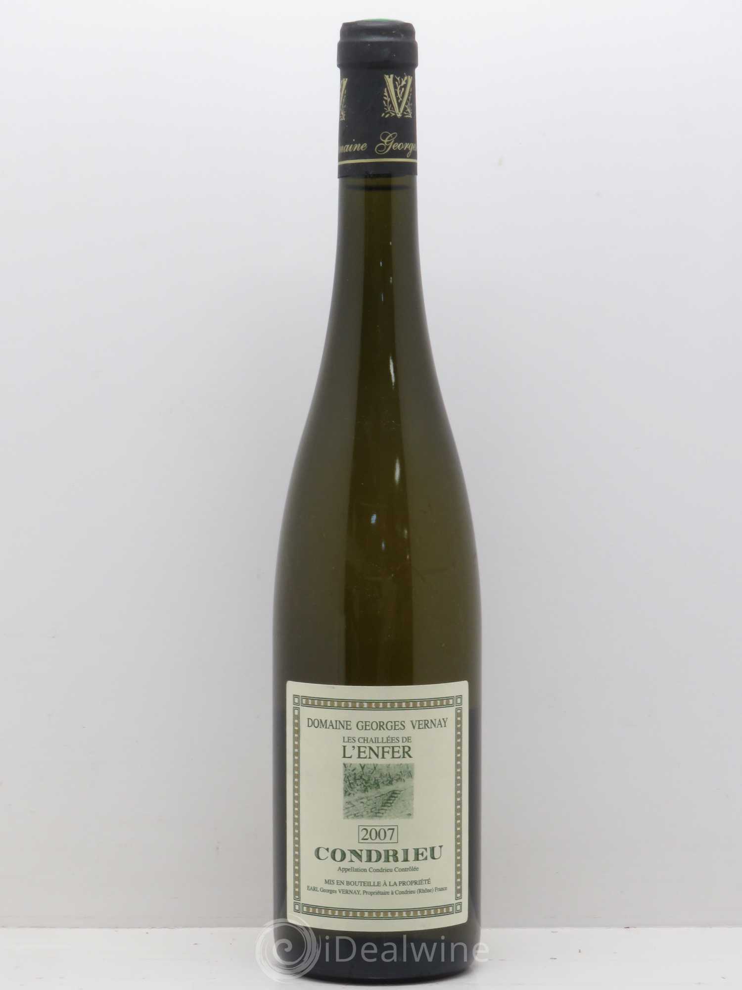 Condrieu Les Chaillées de l'Enfer Georges Vernay 2007 - Posten von 1 Flasche - 0