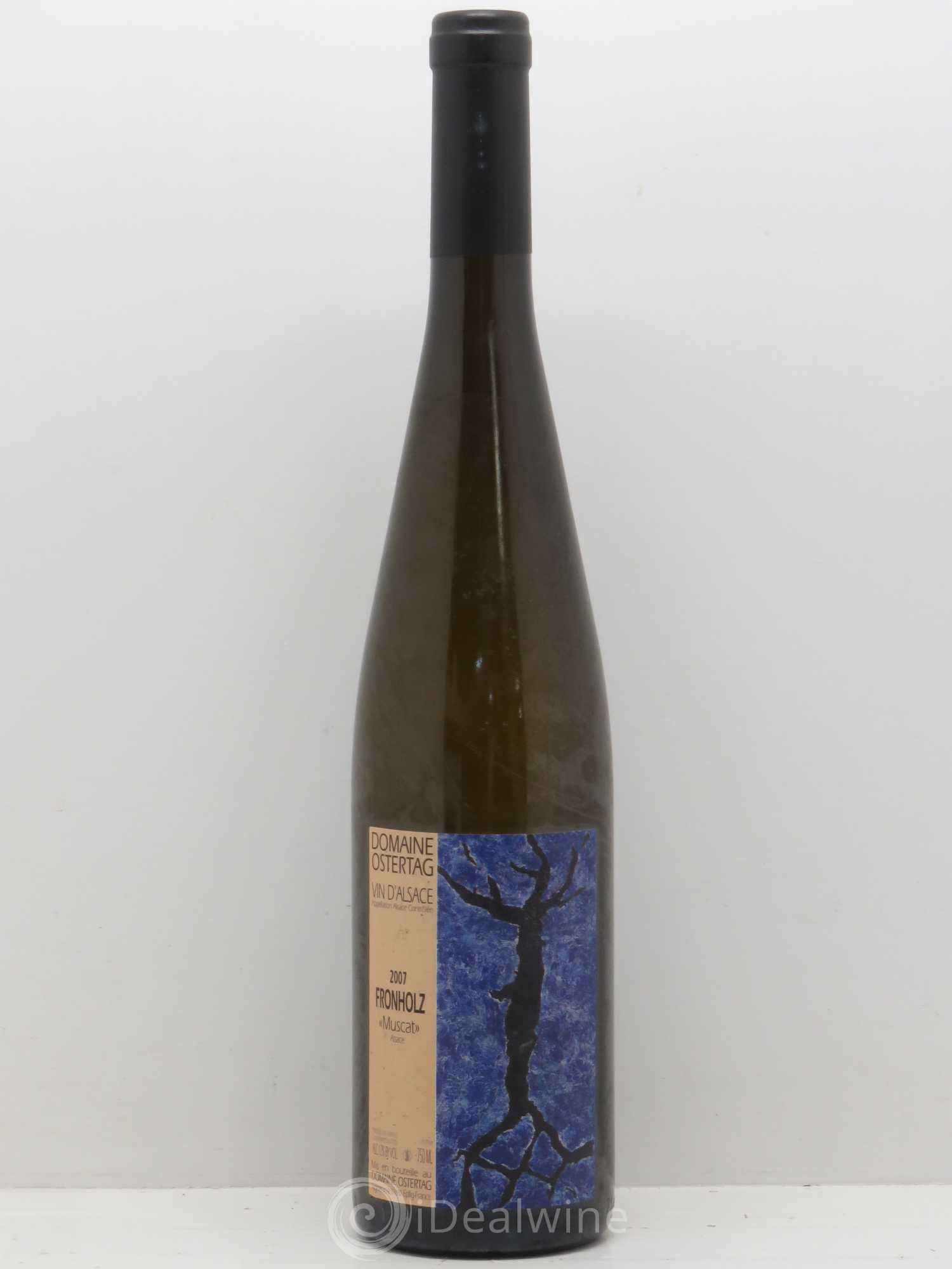 Muscat Fronholz Domaine Ostertag (sans prix de réserve) 2007 - Posten von 1 Flasche - 0