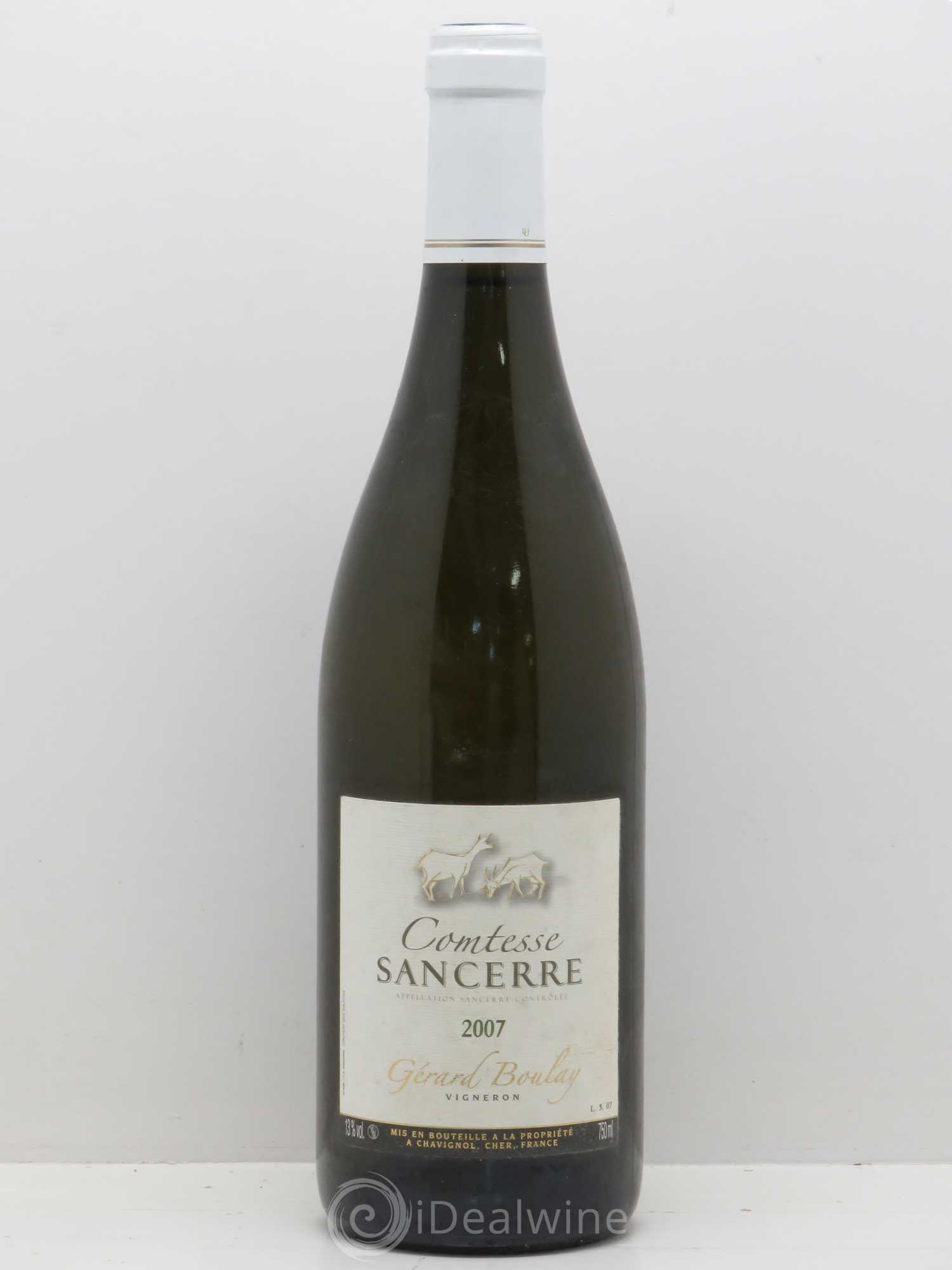 Sancerre Comtesse Gérard Boulay 2007 - Lot de 1 bouteille - 0