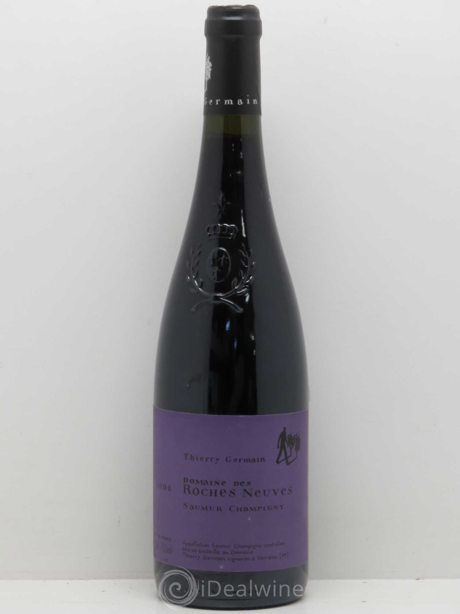Saumur-Champigny Domaine des Roches Neuves - Thierry Germain 2008 - Lot de 1 bouteille - 0