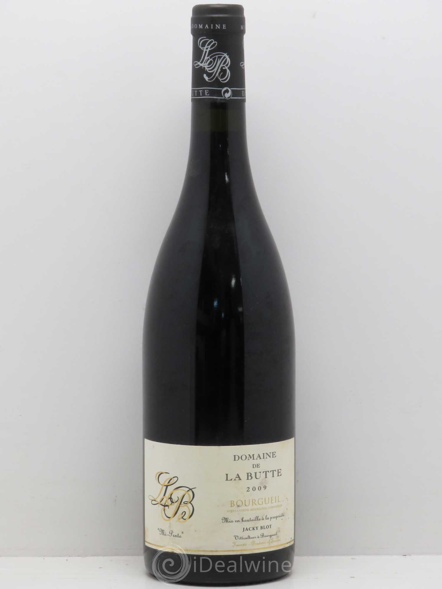Bourgueil Mi-Pente Domaine de La Butte - Jacky Blot 2009 - Lot de 1 bouteille - 0